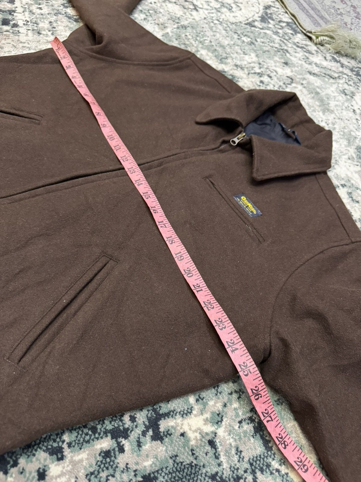 Oshkosh × Vintage VINTAGE OSKOSH CLASSIC B'GOSH WOOL ZIPPER JACKET Size US L / EU 52-54 / 3 - 7 Thumbnail