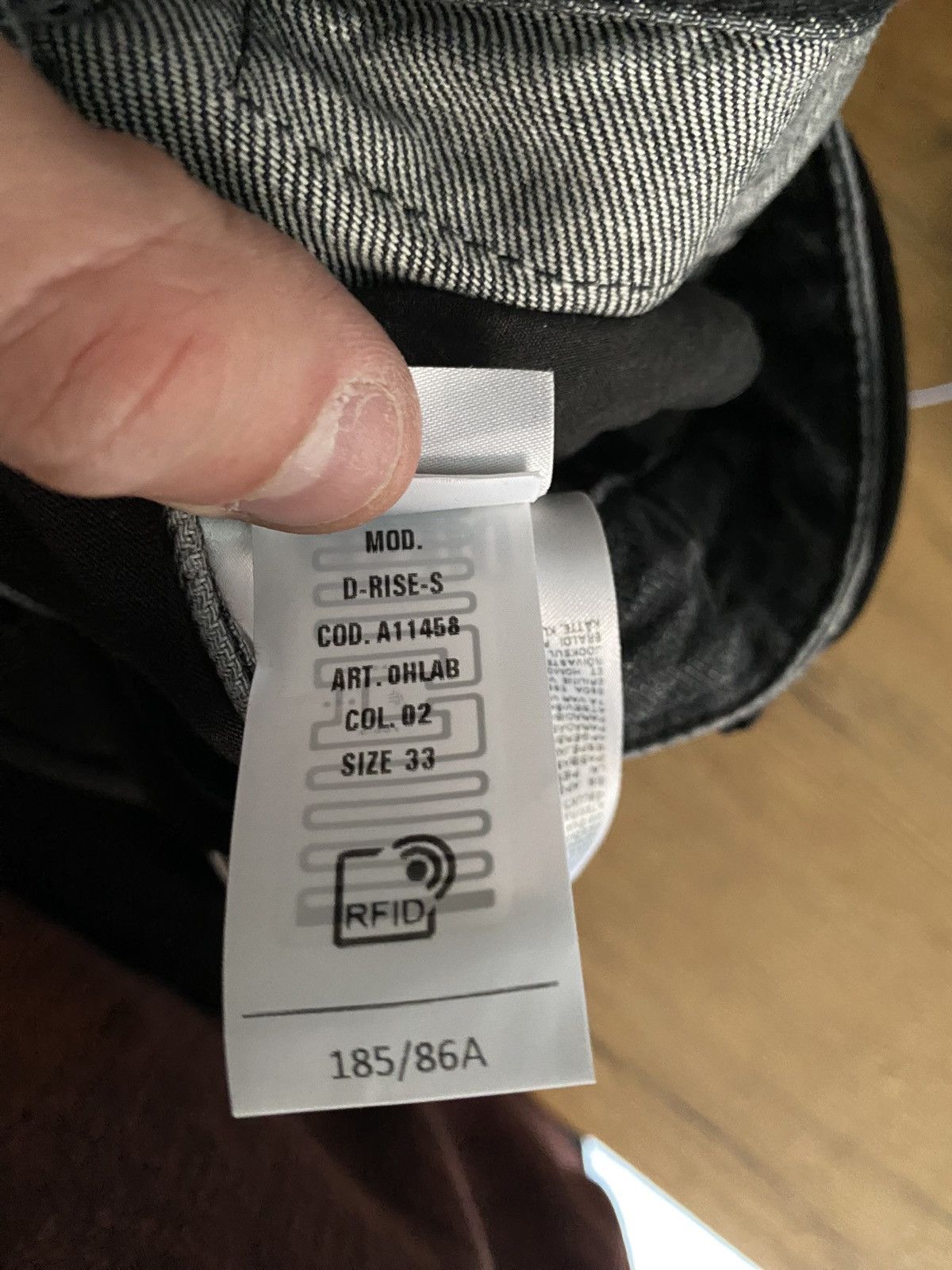 Diesel Diesel D-Rise-S jeans Size US 33 - 11 Thumbnail