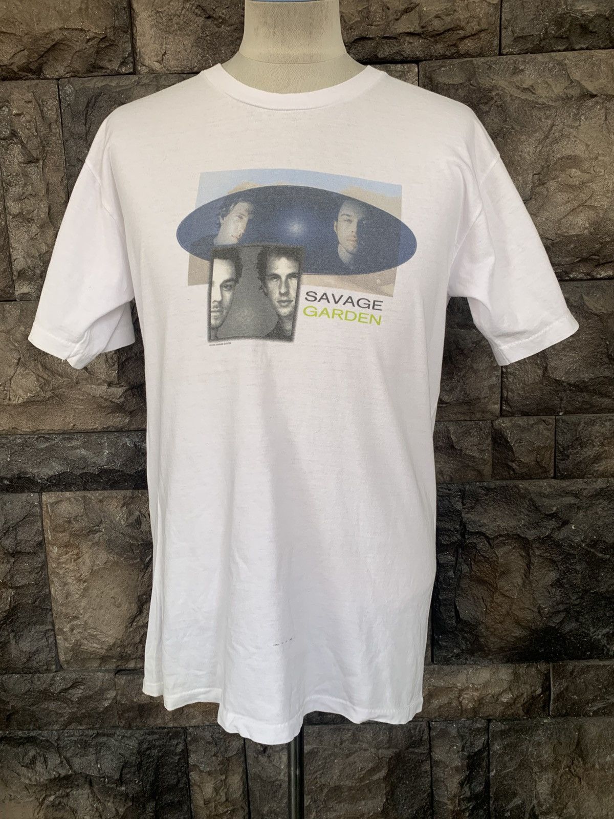 Vintage Vintage 2000 Savage Garden Pop Duo Tour T shirt Size US M / EU 48-50 / 2 - 1 Thumbnail
