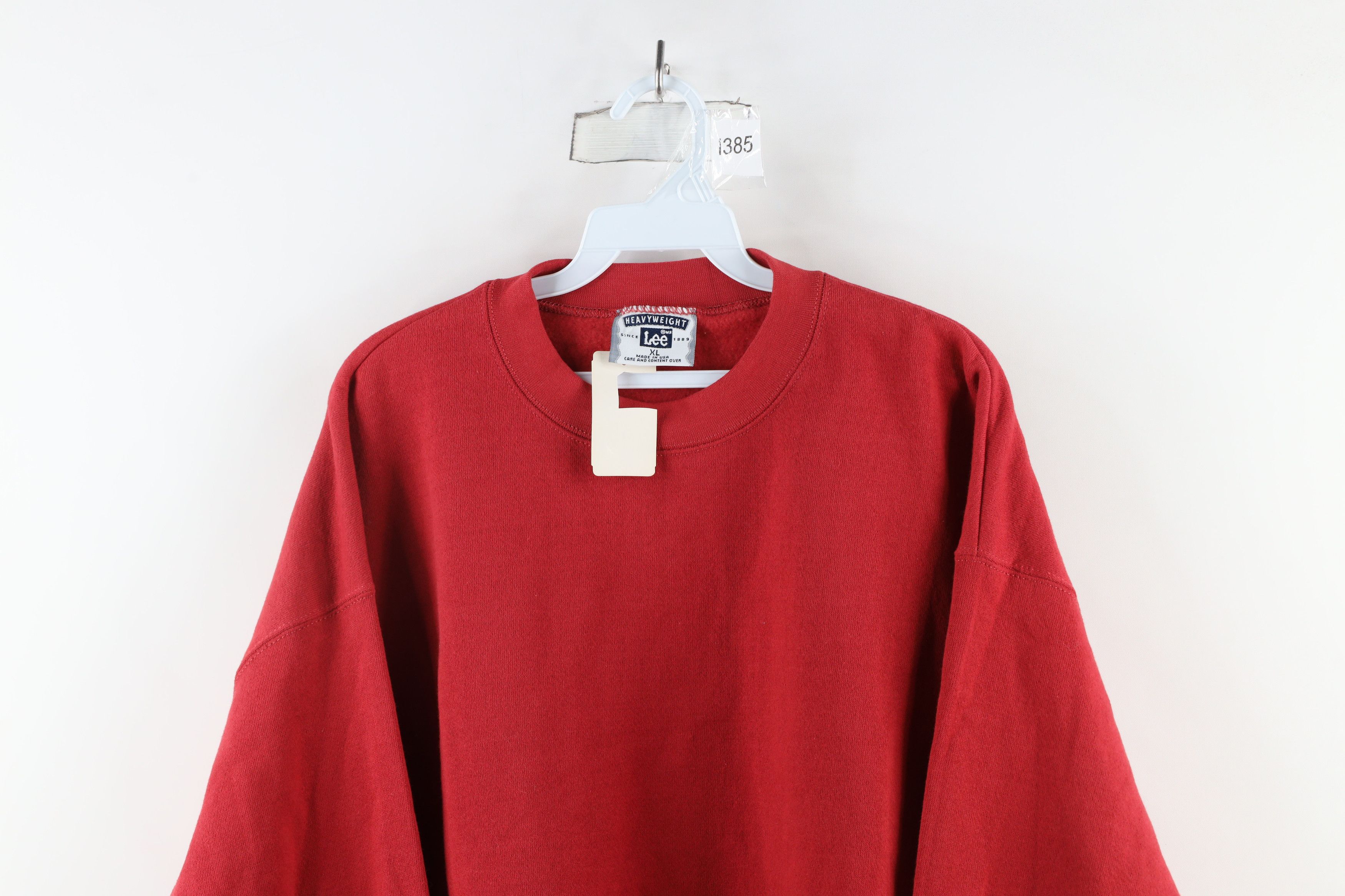 Vintage Deadstock Vintage 90s Streetwear Heavyweight Sweatshirt USA Size US XL / EU 56 / 4 - 2 Thumbnail