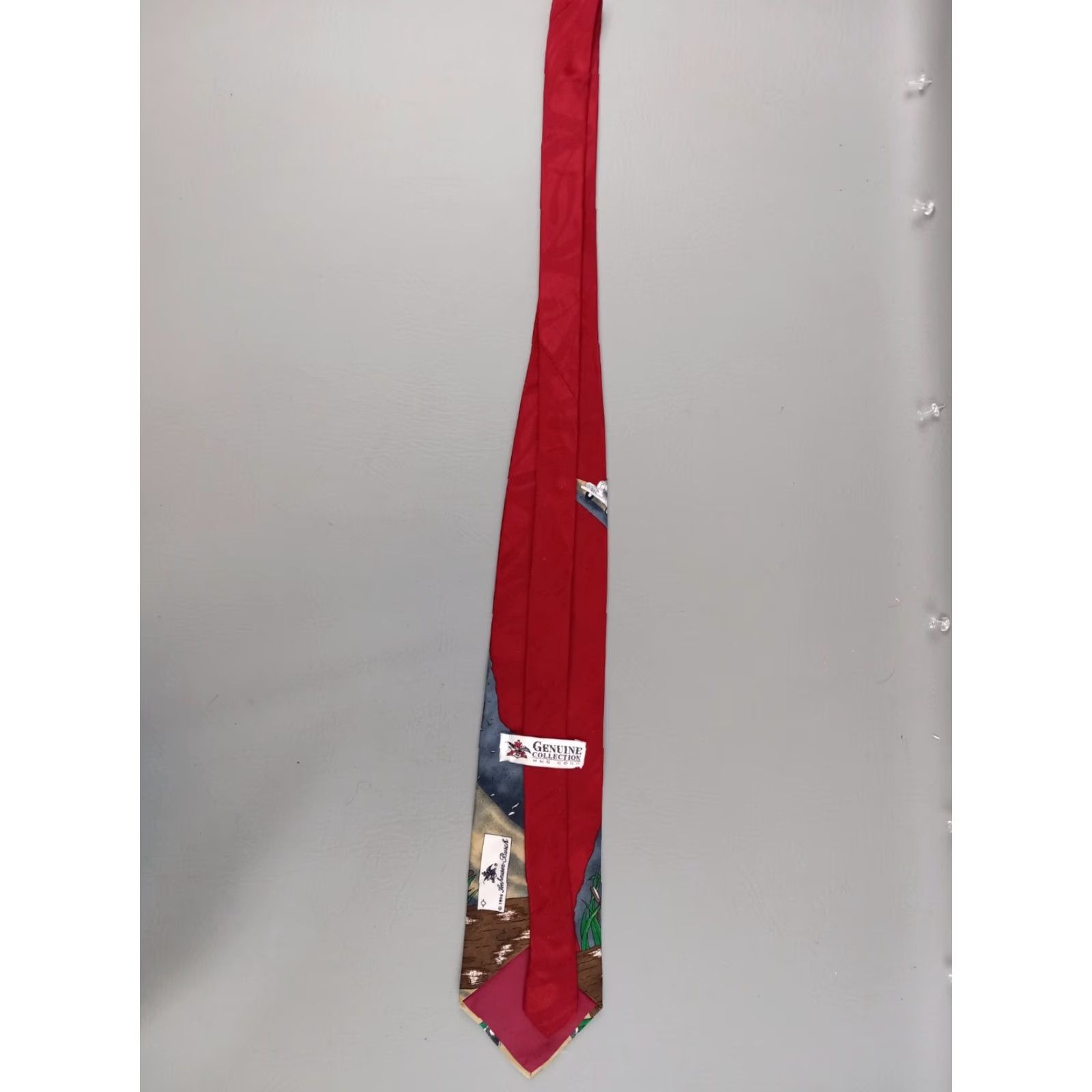 Budweiser VTG Budweiser Frog Truck & Tabasco Mens Neckties Good Condition Size ONE SIZE - 3 Thumbnail