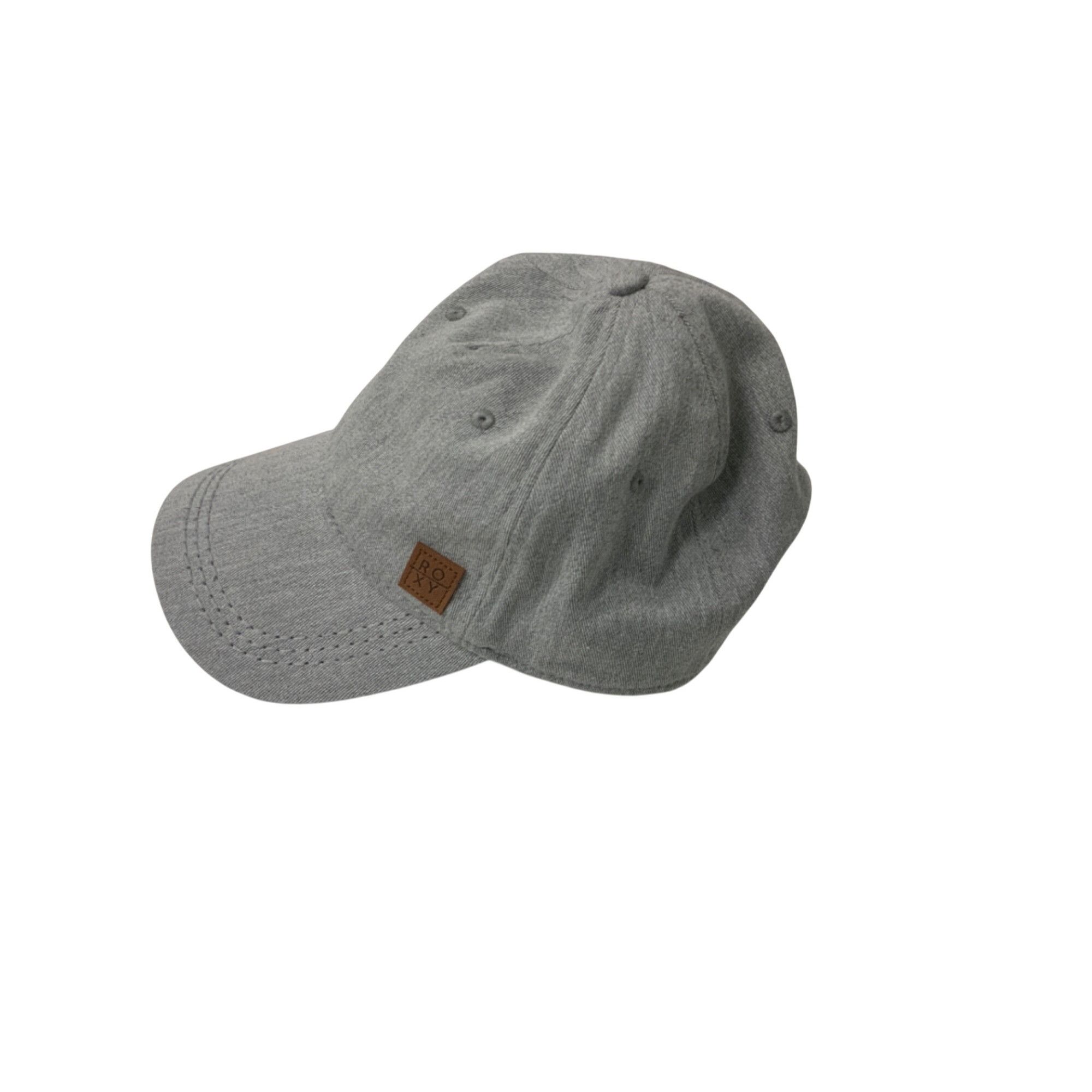 Other Roxy Gray Cotton Adjustable Baseball Cap Size ONE SIZE - 3 Thumbnail