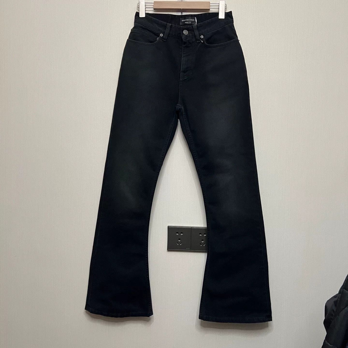 Balenciaga Balenciaga Bootcut Black Denim Jeans Size 26" / US 2 / IT 38 - 1 Thumbnail