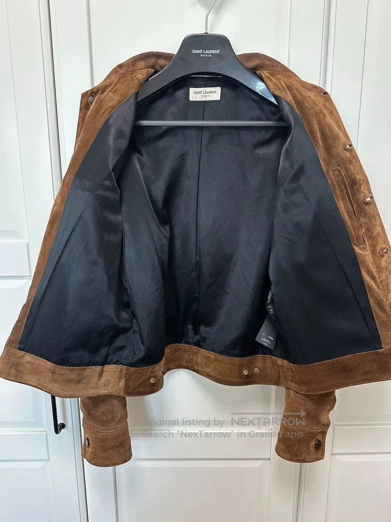 Saint Laurent Paris Saint Laurent Men's Suede Jacket. Size US XS / EU 42 / 0 - 3 Thumbnail