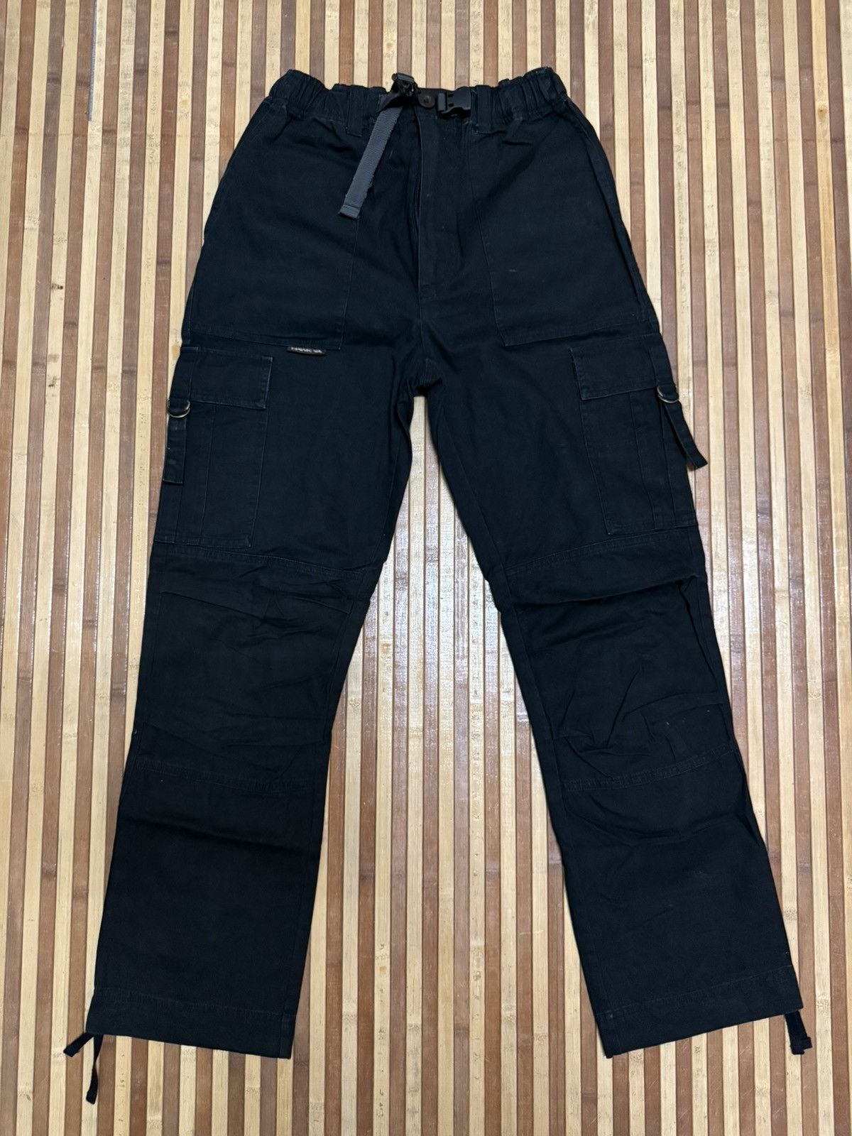 Hawk HAWK Cargo Pants Adjustable Waist / Multipocket / Streetwear Size US 29 - 2 Thumbnail
