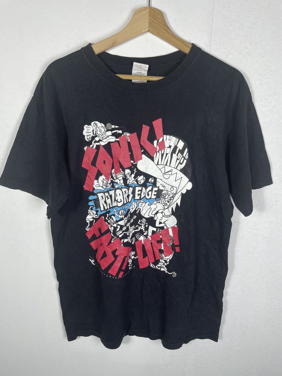 Band Tees Vintage Pizza Of Death Records Band Tee Size US M / EU 48-50 / 2 - 3 Thumbnail
