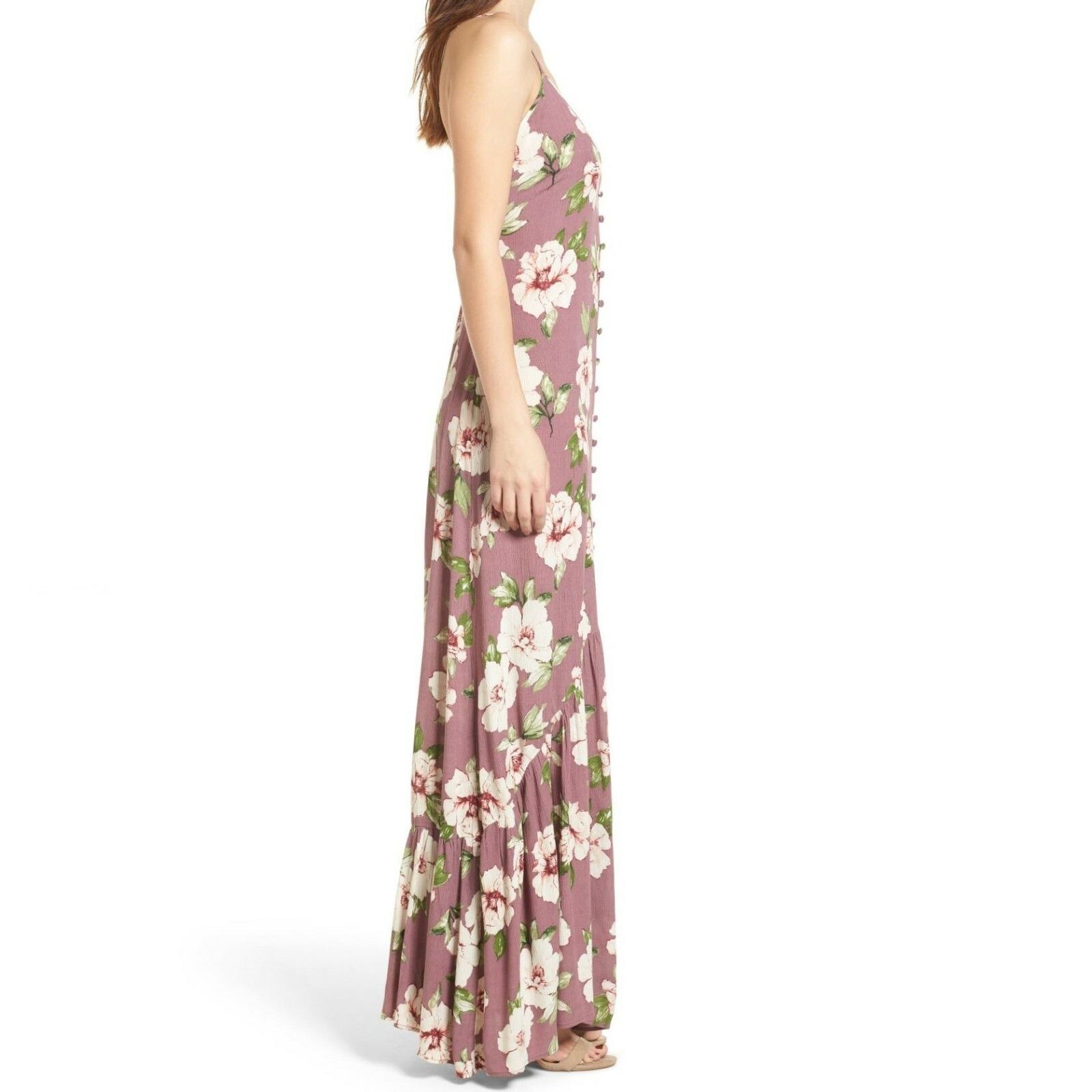 BP. Floral Button Front Maxi Dress in size Small MSRP $59 NWOT Size S / US 4 / IT 40 - 3 Thumbnail