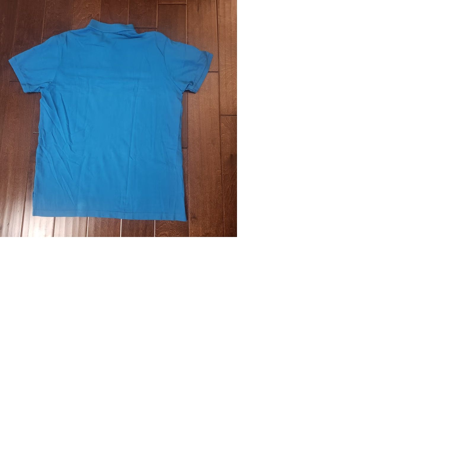 Vintage US Polo Assn. Men's Polo Shirt Blue Short Sleeve Large Regular Cotton Solid Collared Logo Sports Golf Walking Travel Casual Spring Summer Fall Mens Size US L / EU 52-54 / 3 - 9 Thumbnail