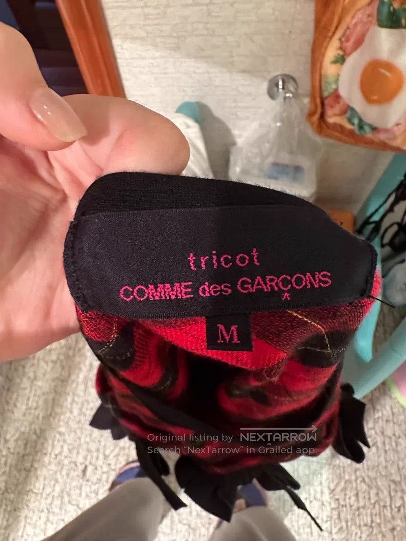 Comme des Garcons Comme des Garcons Red Plaid Bow Top Size M / US 6-8 / IT 42-44 - 4 Thumbnail