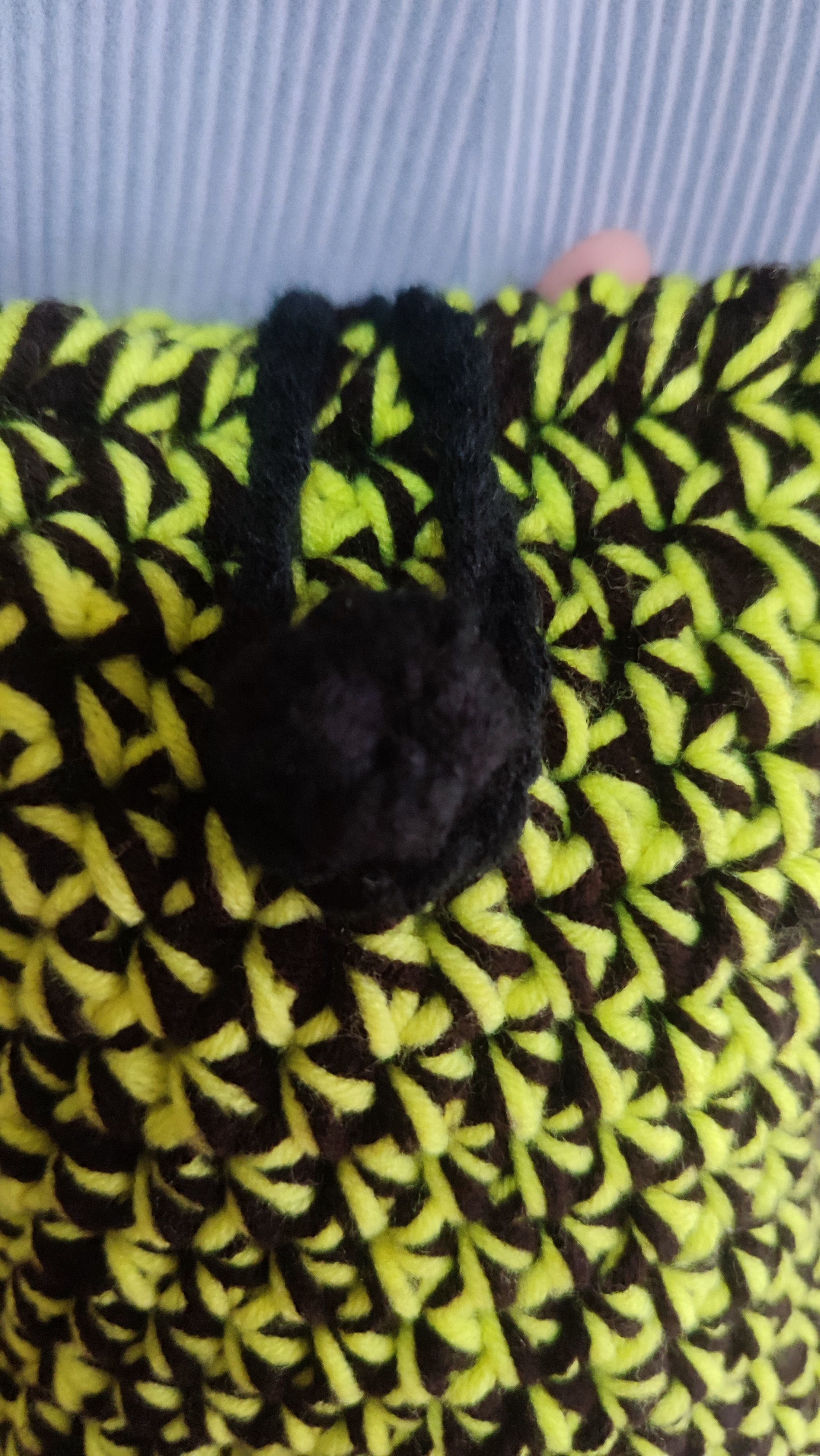 Handmade Cross body phone bag crochet Size ONE SIZE - 4 Thumbnail