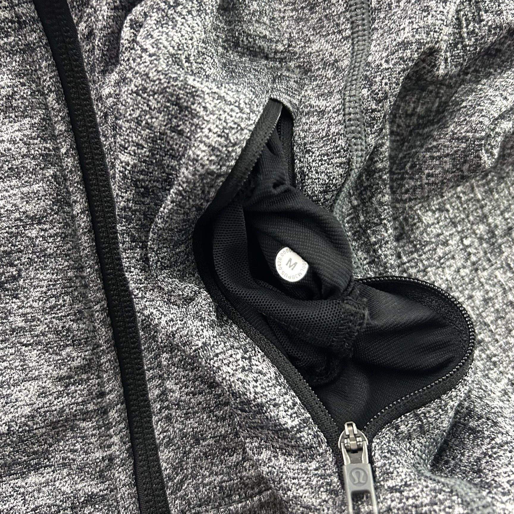 Lululemon Lululemon Jacket Full Zip Engineered Warmth Merino Gray Mens M Size US M / EU 48-50 / 2 - 4 Thumbnail