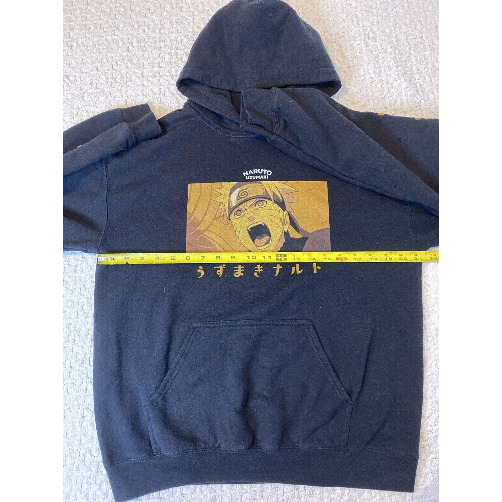 (di)vision Naruto Uzumaki Black Hoodie Japanese Anime Men’s Small Size US S / EU 44-46 / 1 - 6 Thumbnail