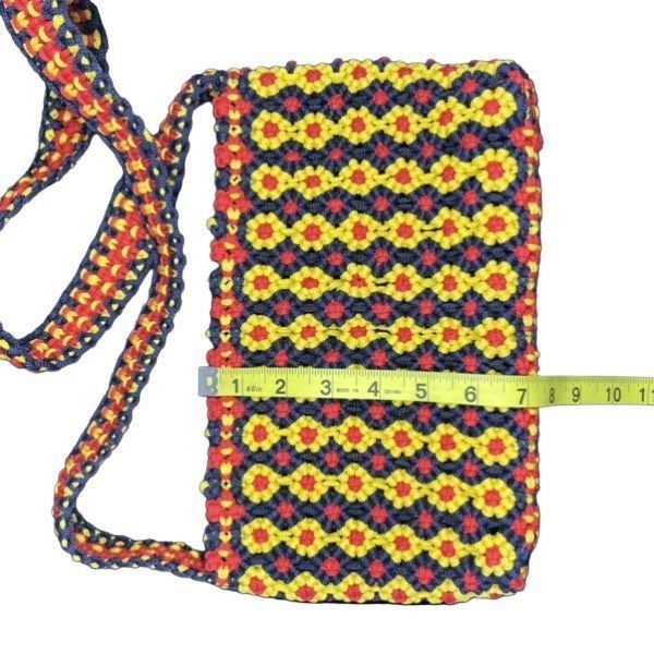 Vintage Vintage crochet daisy hippie crossbody purse Size ONE SIZE - 7 Thumbnail