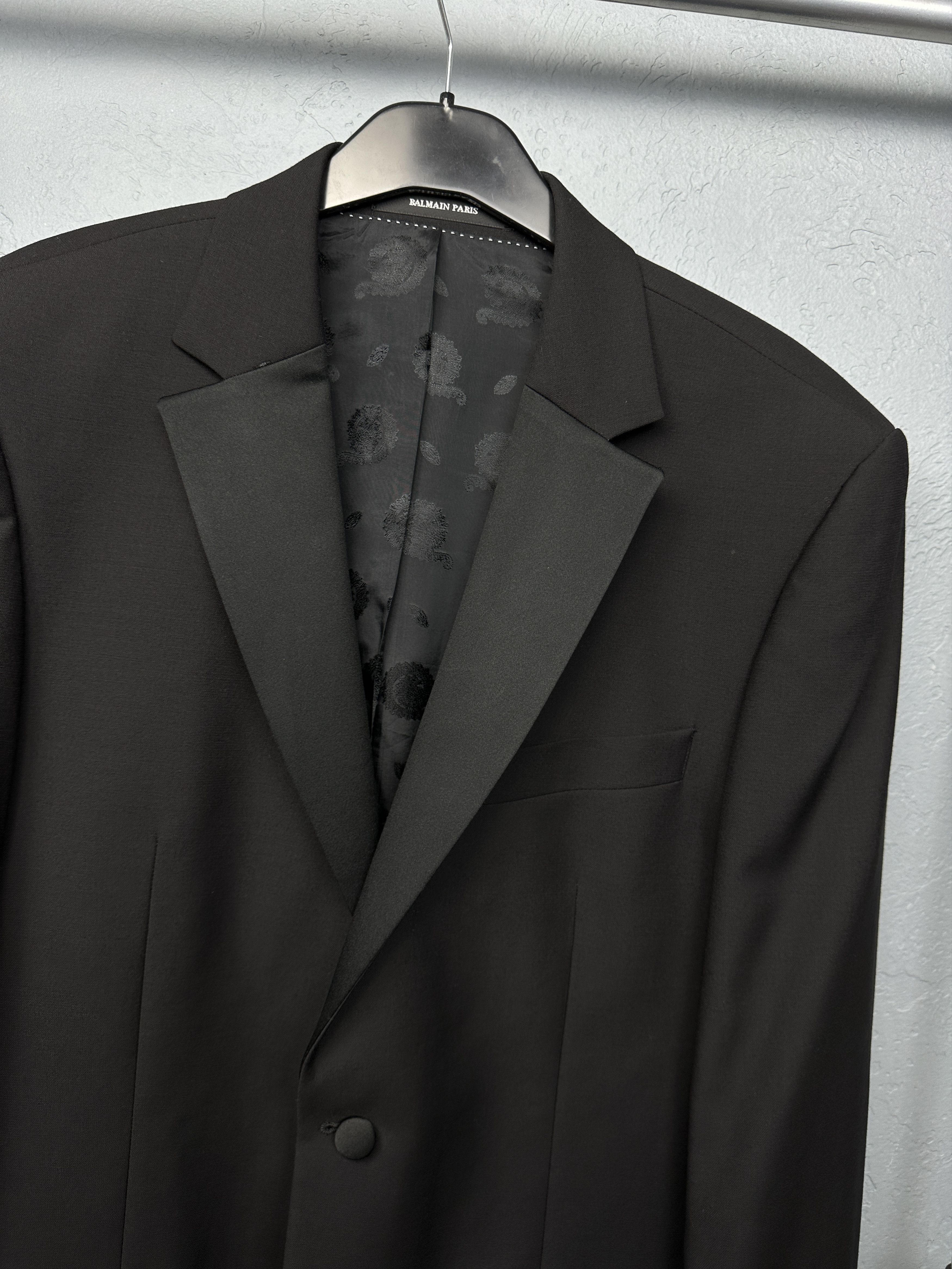 Balmain Balmain Mens Wool Blazer Jacket Size 40L - 2 Thumbnail