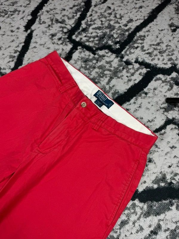 Ralph Lauren Polo Ralph Lauren chino pants red logo usa 32 34 Size US 32 / EU 48 - 4 Thumbnail