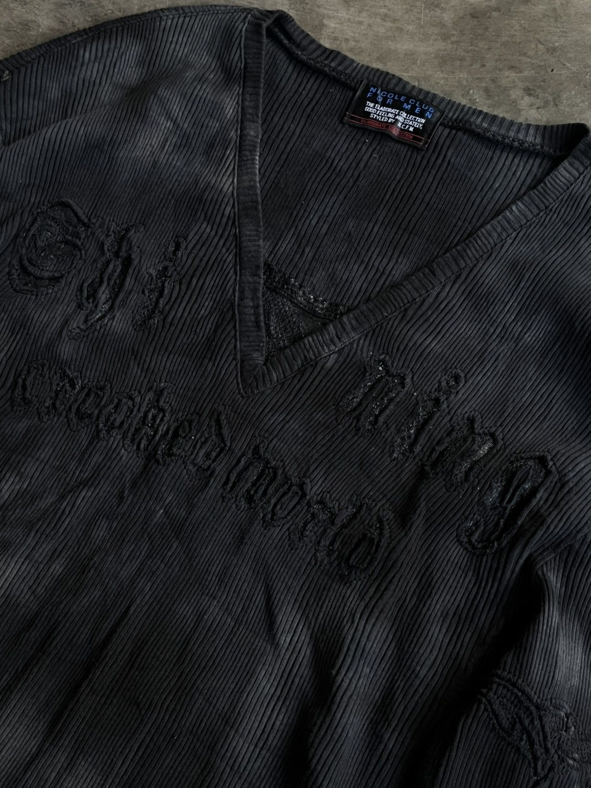 14th Addiction NCFM JAPANESE 00s POEM SKULL SEDITIONARIES VKEI PUNK GOTHIC Size US L / EU 52-54 / 3 - 5 Thumbnail