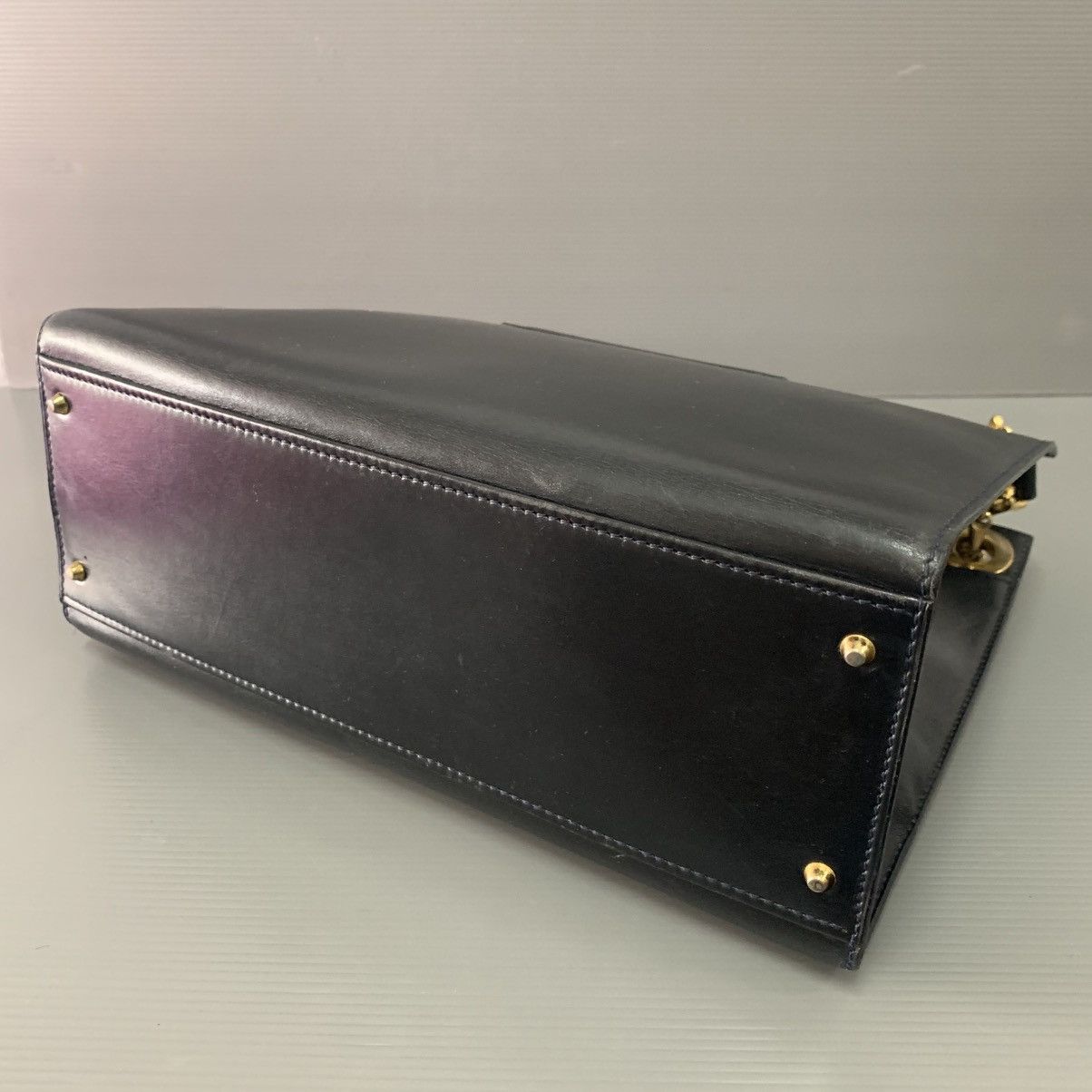Celine Celine Box Leather Shoulder Bag Size ONE SIZE - 9 Thumbnail