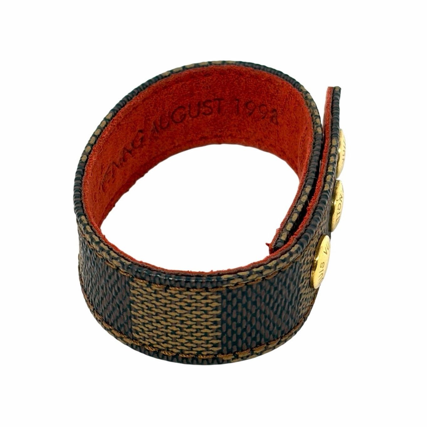 Louis Vuitton Louis Vuitton Damier Snap Bracelet Size ONE SIZE - 7 Thumbnail