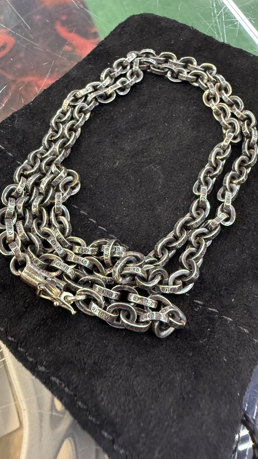 Chrome Hearts Chrome Heart Paper Chain Necklace Size ONE SIZE - 4 Thumbnail