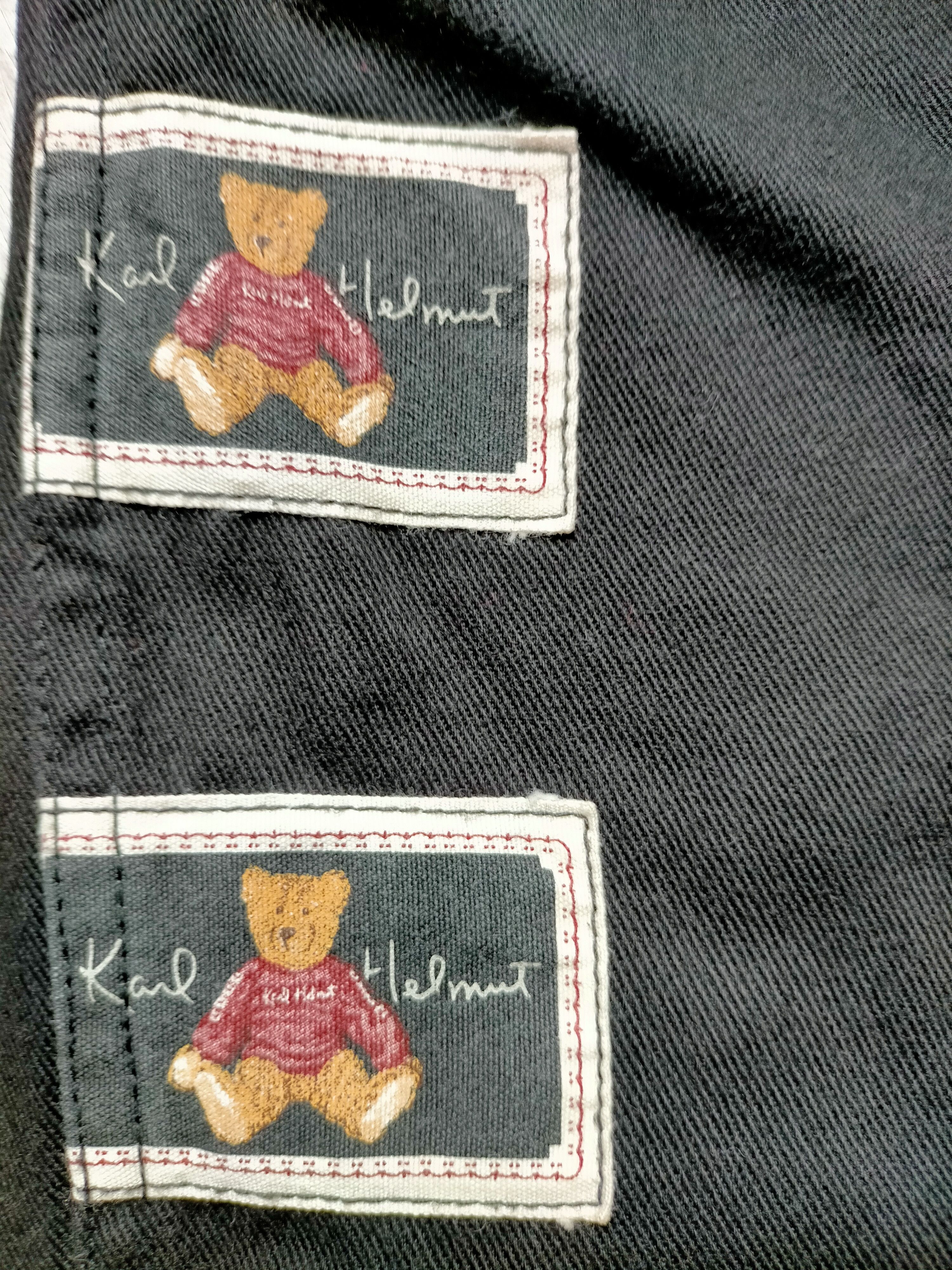 Japanese Brand Karl Helmut Carpenter Baggy embroidered Patchwork Pants Size US 31 - 16 Thumbnail