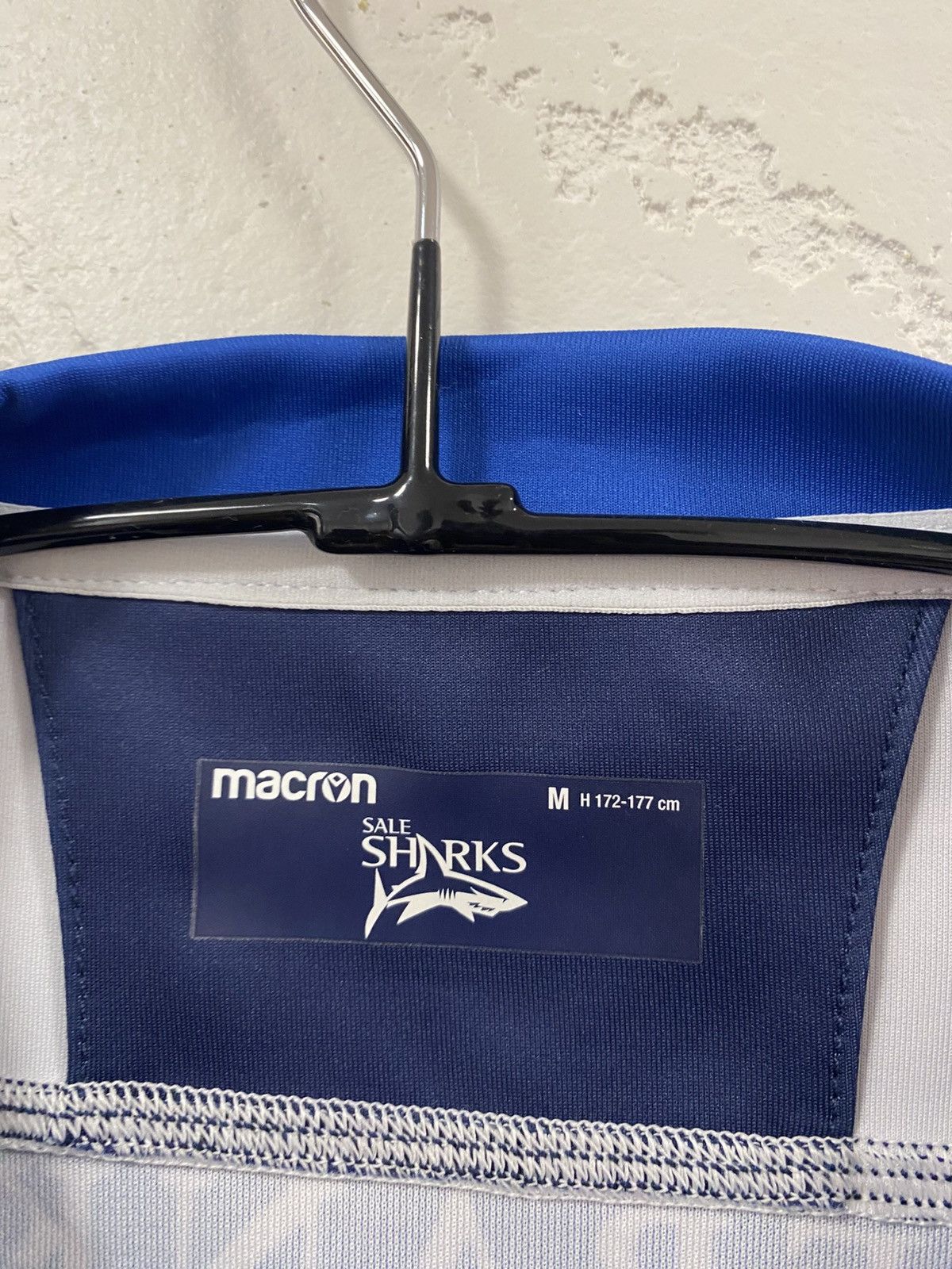 Macron Sale Sharks Rugby Home Jersey 2021 2022 Macron Size: M Size US M / EU 48-50 / 2 - 2 Thumbnail