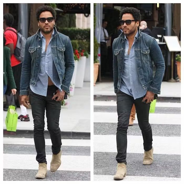 Saint Laurent Paris Dirty wash denim jacket Size US XS / EU 42 / 0 - 12 Thumbnail