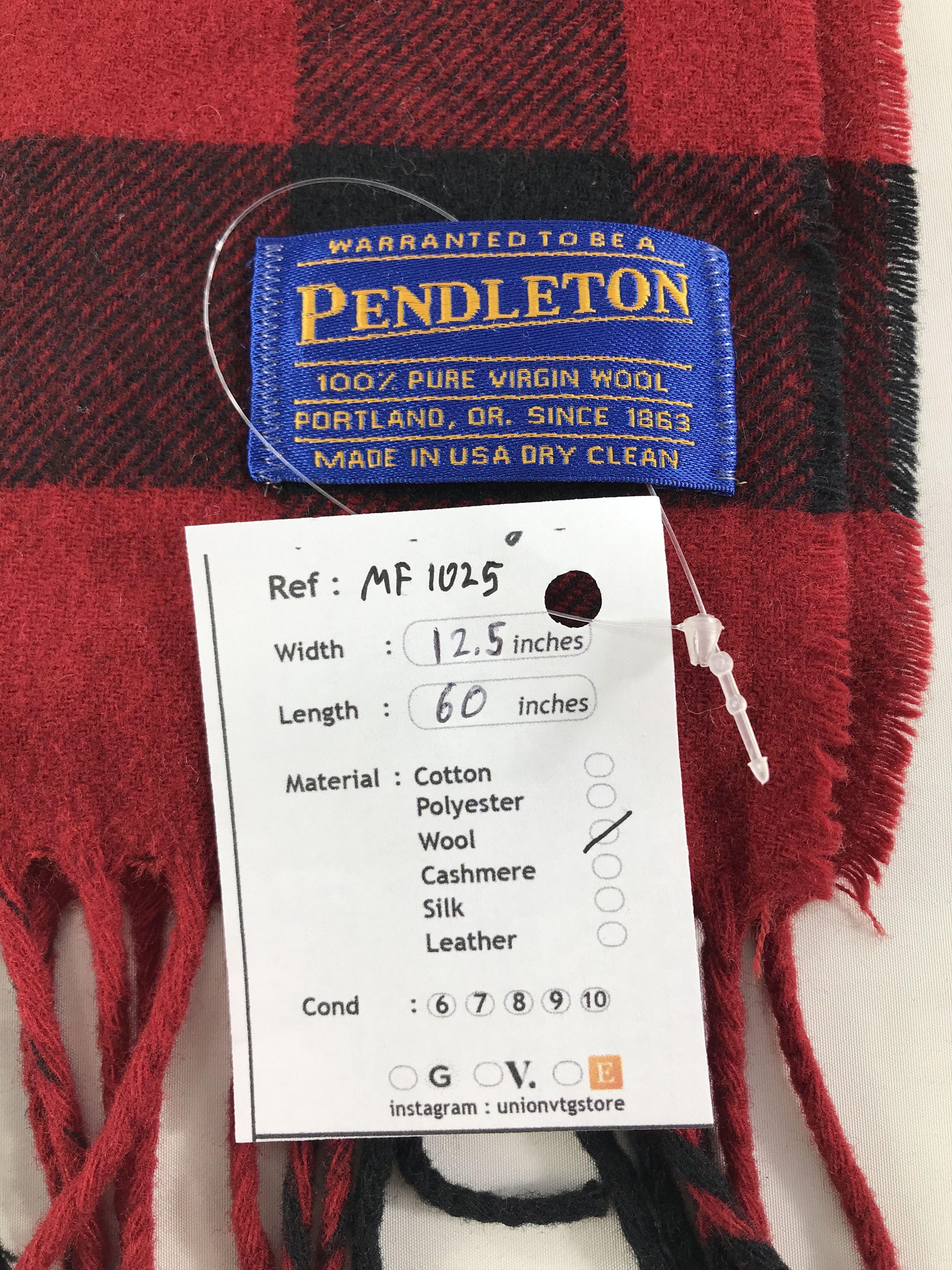 Pendleton Vintage Pendleton Scarf/Muffler/Neckwear MF1025 Size ONE SIZE - 4 Thumbnail