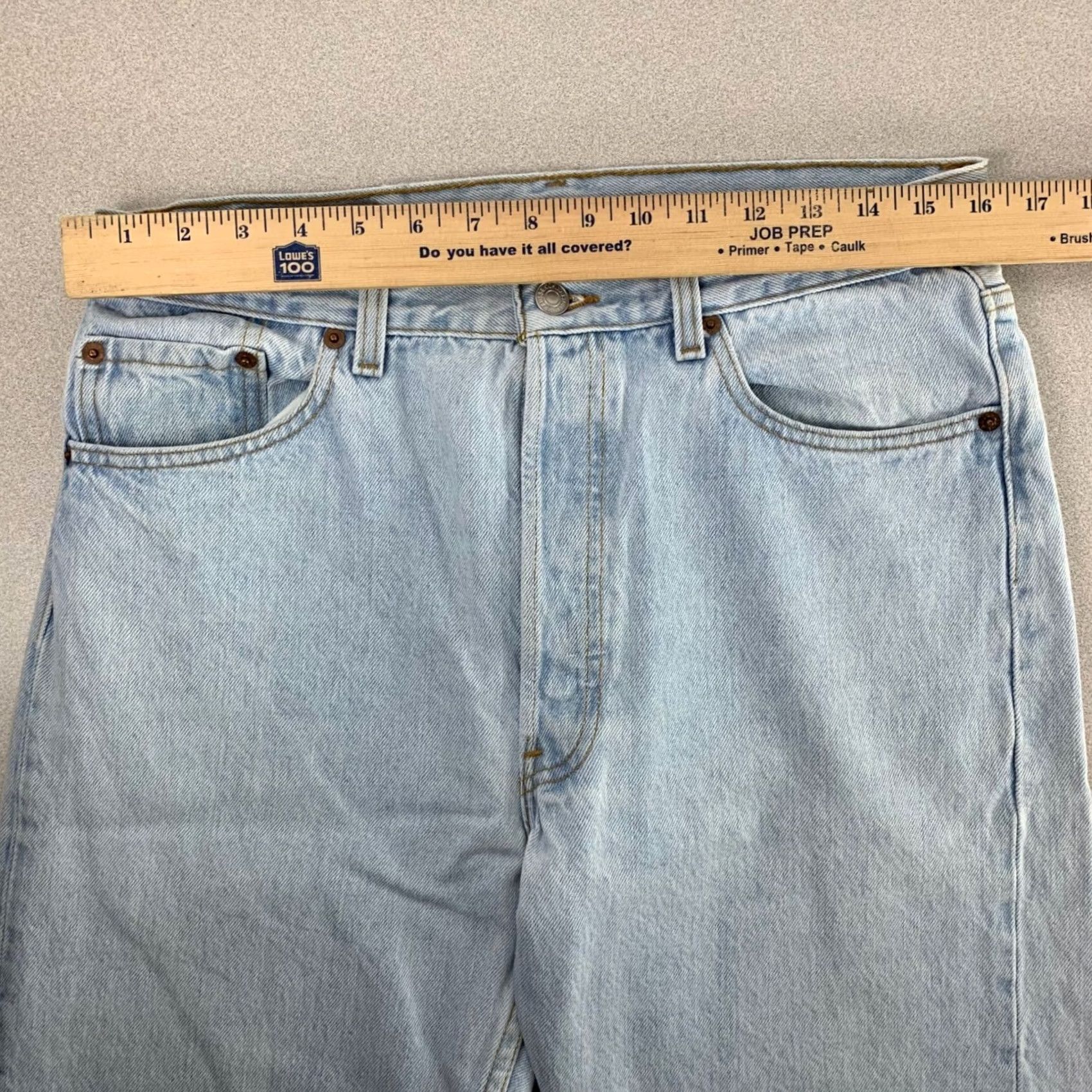 Levi's Vintage Levi's 501 XX Jeans Light Blue - 32" Inseam - 5-Pocket Design Size US 32 / EU 48 - 7 Thumbnail