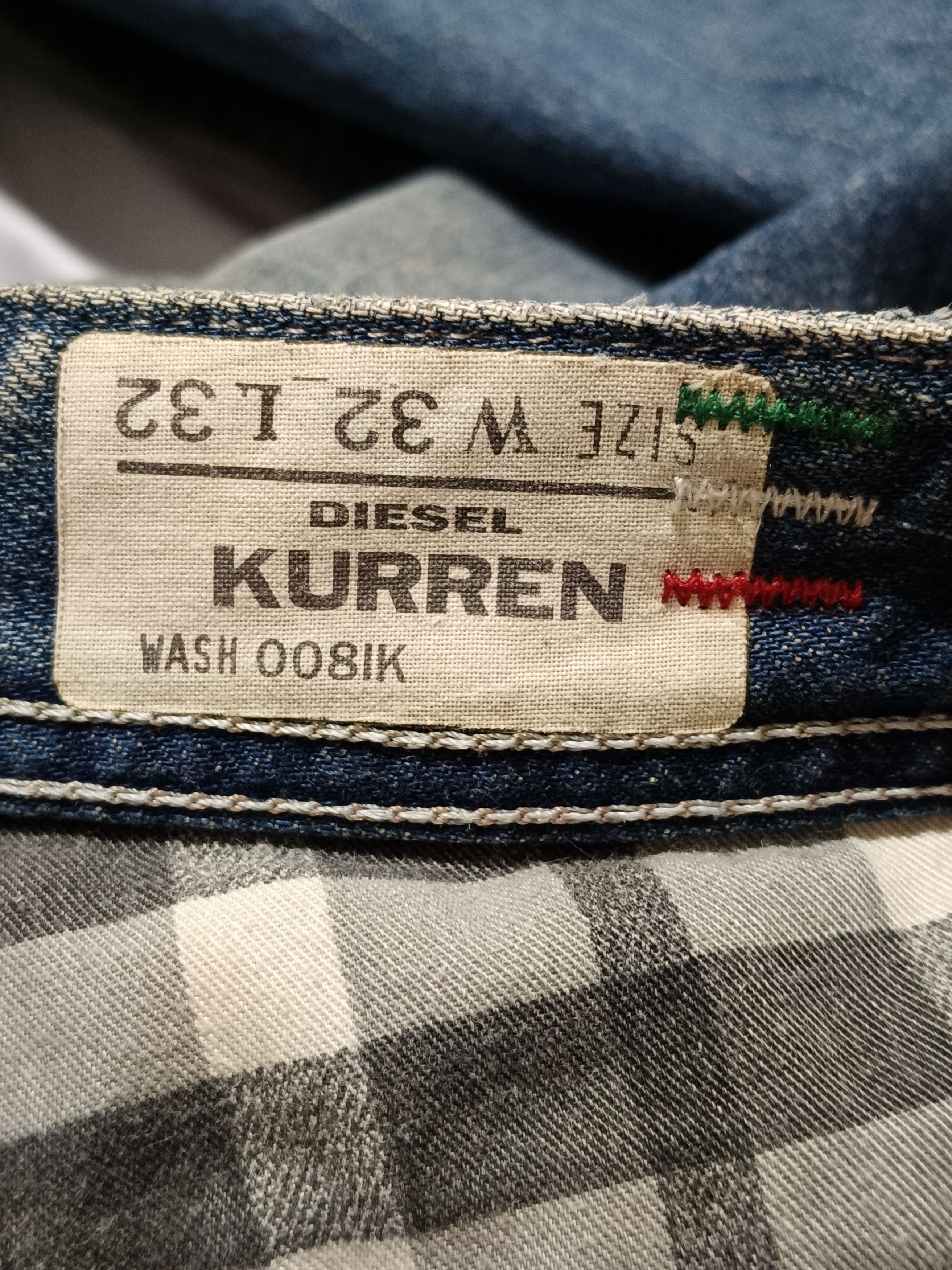 Diesel Diesel KURREN Regular Straight distressed Jeans Size US 34 / EU 50 - 11 Thumbnail