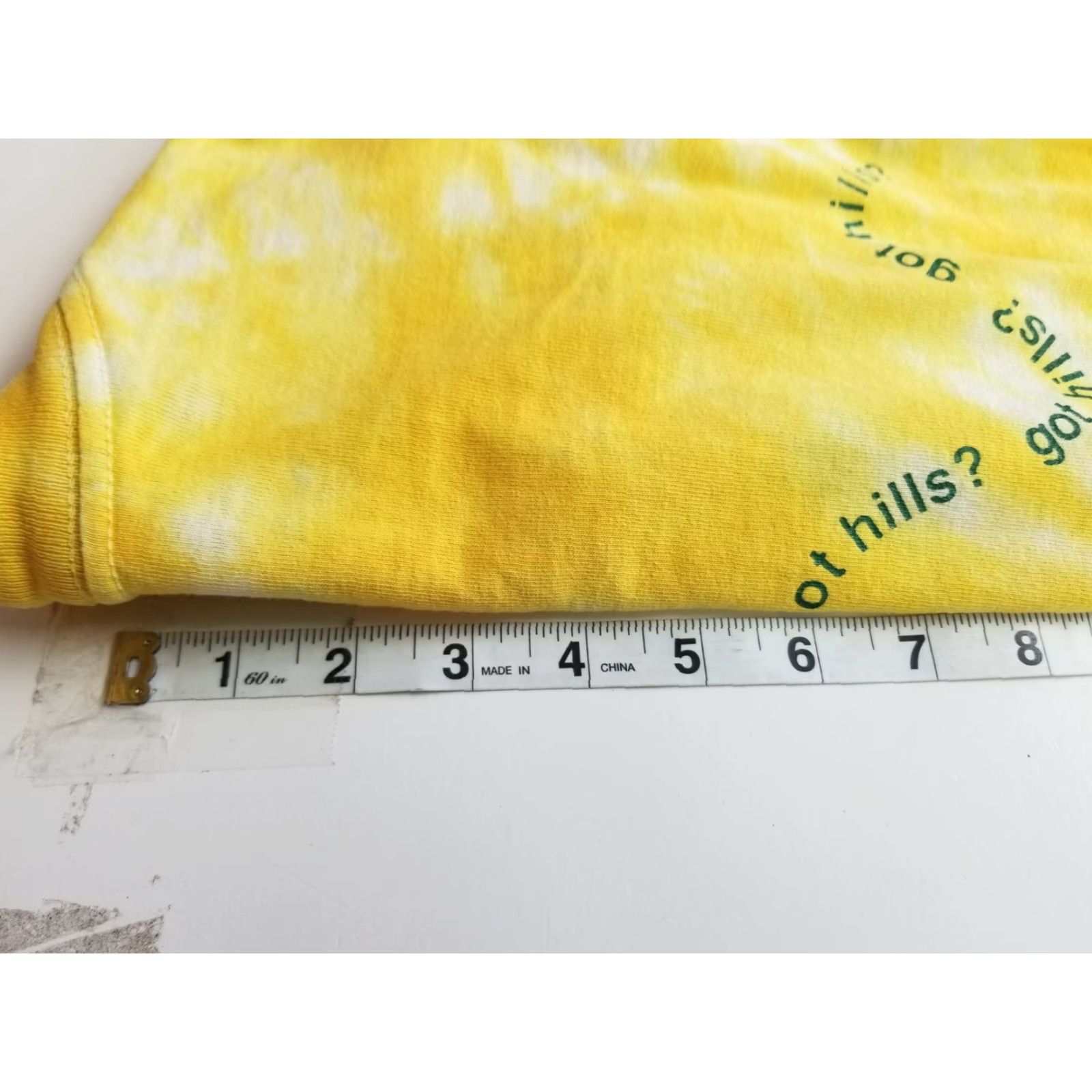 Vintage VINTAGE Alore Cross Country Championships tee shirt Short Sleeve Crew Neck L Yellow Men 90s Graphic Print Made In Usa Regular Large Size US L / EU 52-54 / 3 - 5 Thumbnail