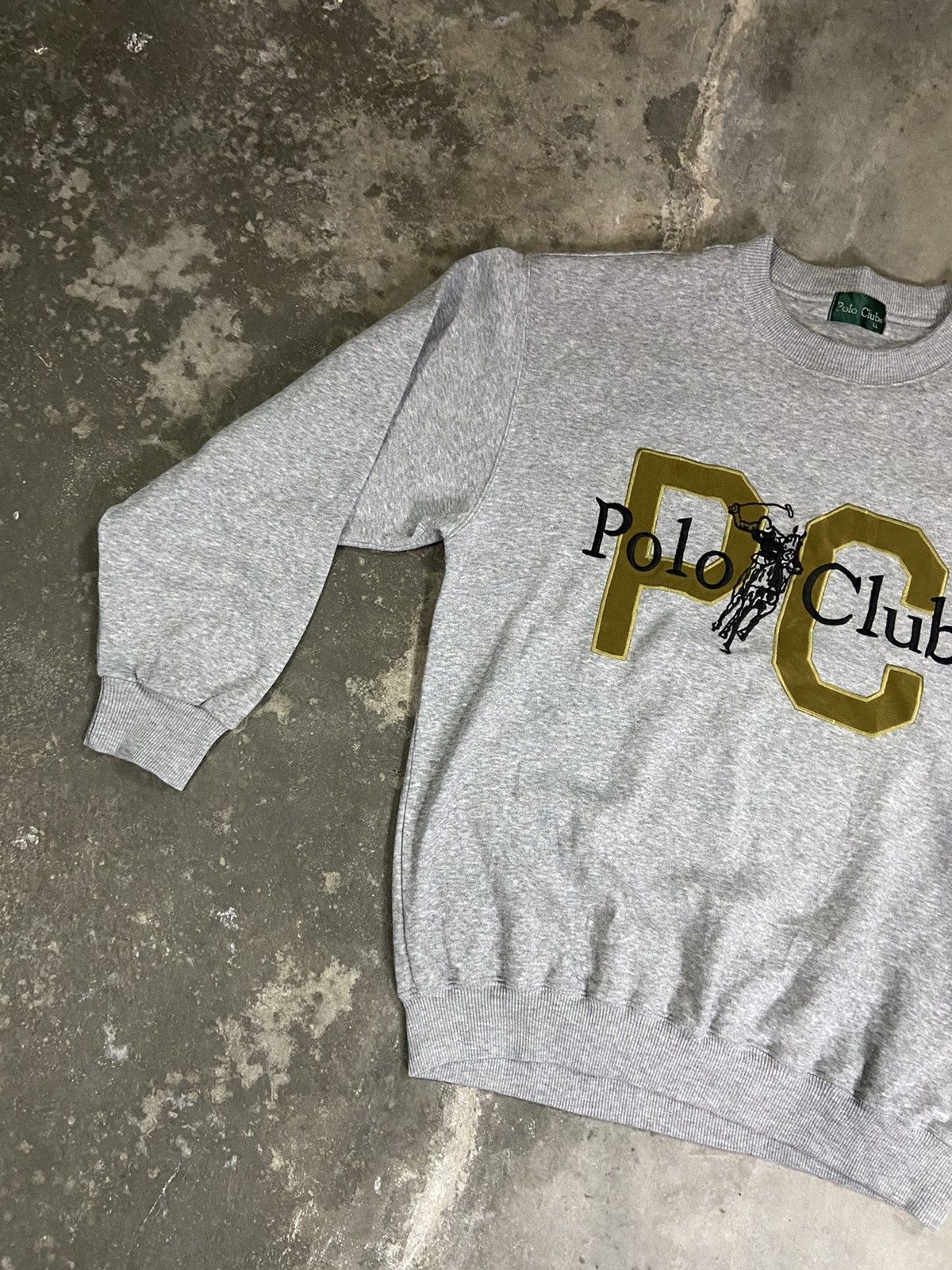 Beverly Hills Polo Club × Vintage Vintage Polo Club Big Logo Sweatshirt Size US L / EU 52-54 / 3 - 2 Thumbnail