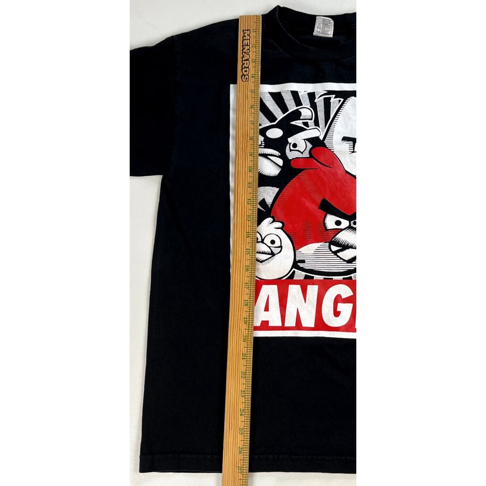 Vintage VINTAGE Angry Birds T-Shirt Unisex Adults M Black 100% Cotton Graphic Print Size Medium Size US M / EU 48-50 / 2 - 6 Thumbnail