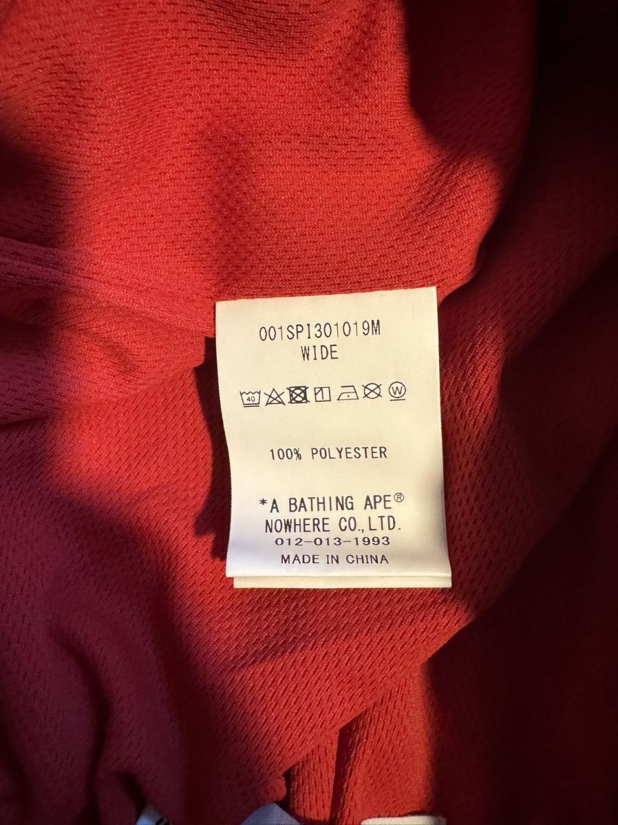 Bape Bape red camo shorts Size US 30 / EU 46 - 4 Thumbnail