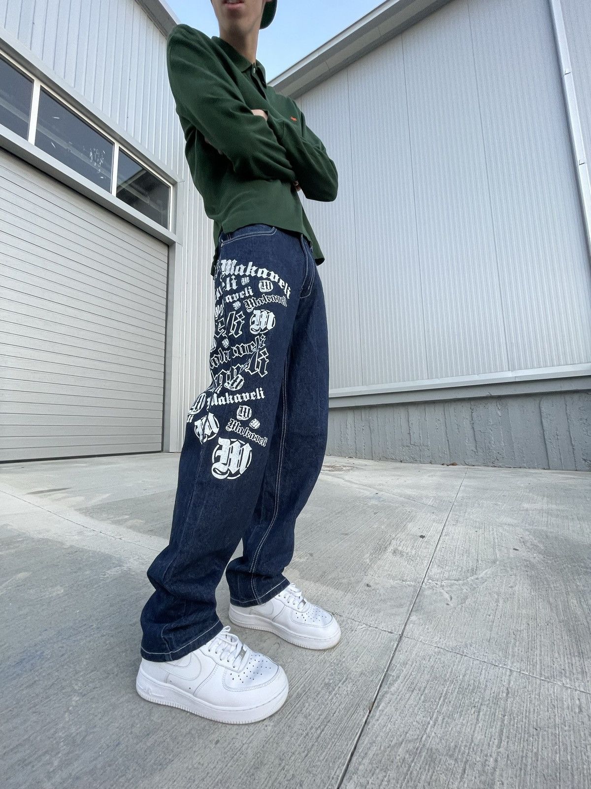 Makaveli × Vintage Vintage Makaveli jeans rap hip hop baggy jeans Size US 34 / EU 50 - 2 Thumbnail
