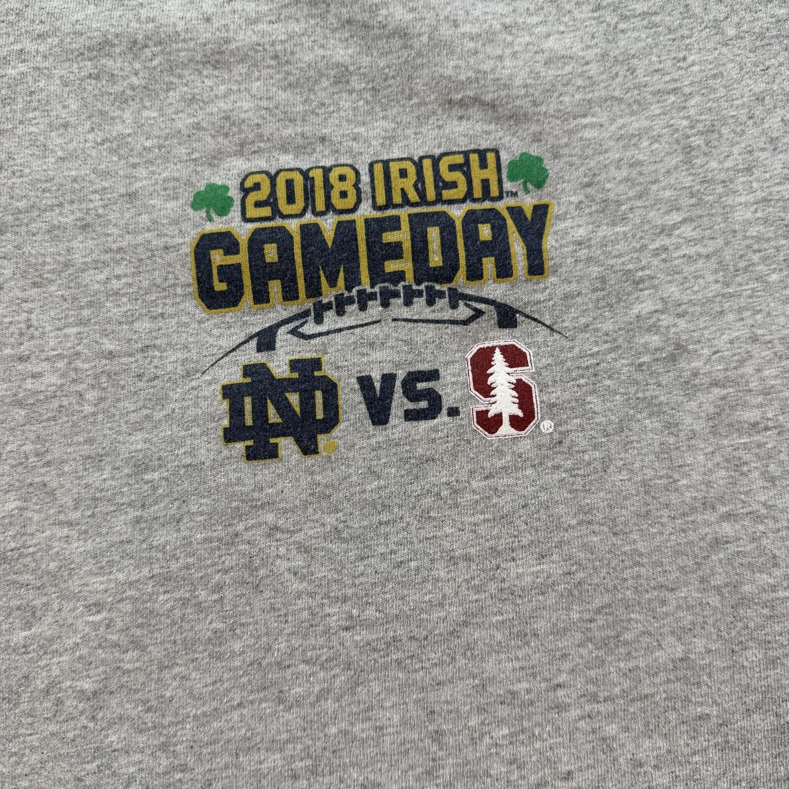 Champion 2018 Notre Dame vs Stanford Rivalry Champion T Shirt 2XL Size US XXL / EU 58 / 5 - 5 Thumbnail