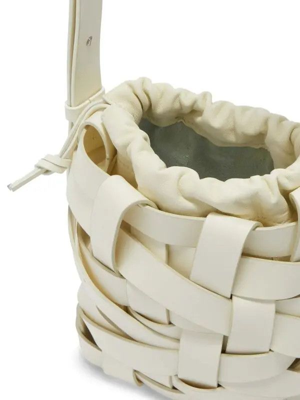 Jil Sander o1loc1c0426 Size : OS/Small Woven Bag in White Size ONE SIZE - 3 Thumbnail
