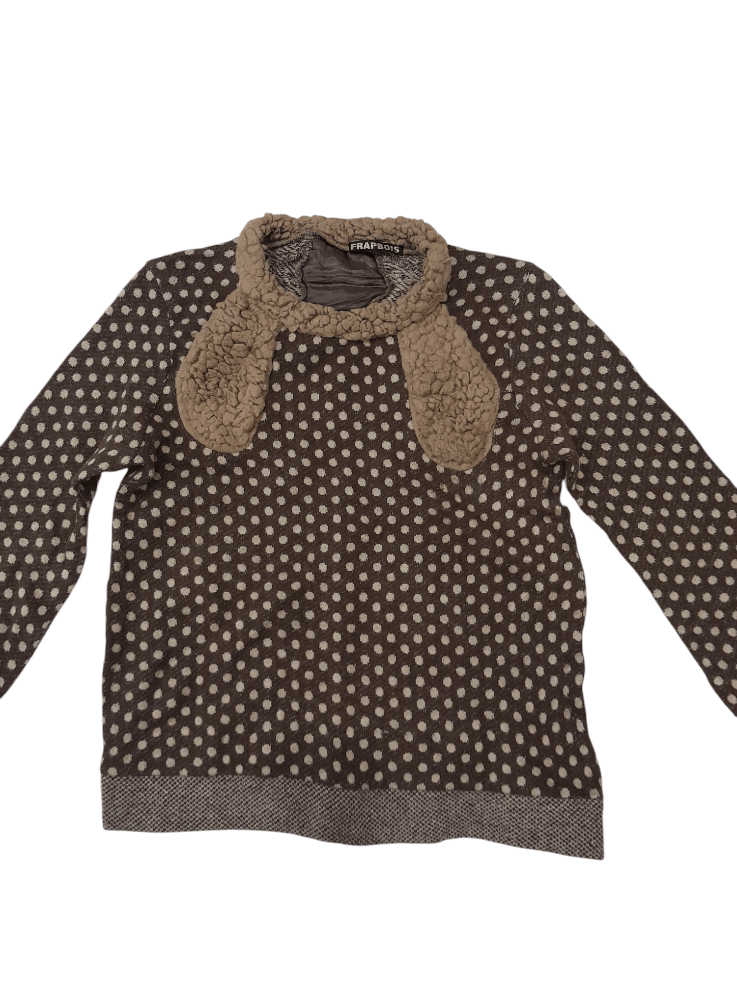 Frapbois × Issey Miyake Frapbois Issey Miyake Bunny Sweater Knitwear (F400) Size S / US 4 / IT 40 - 2 Thumbnail