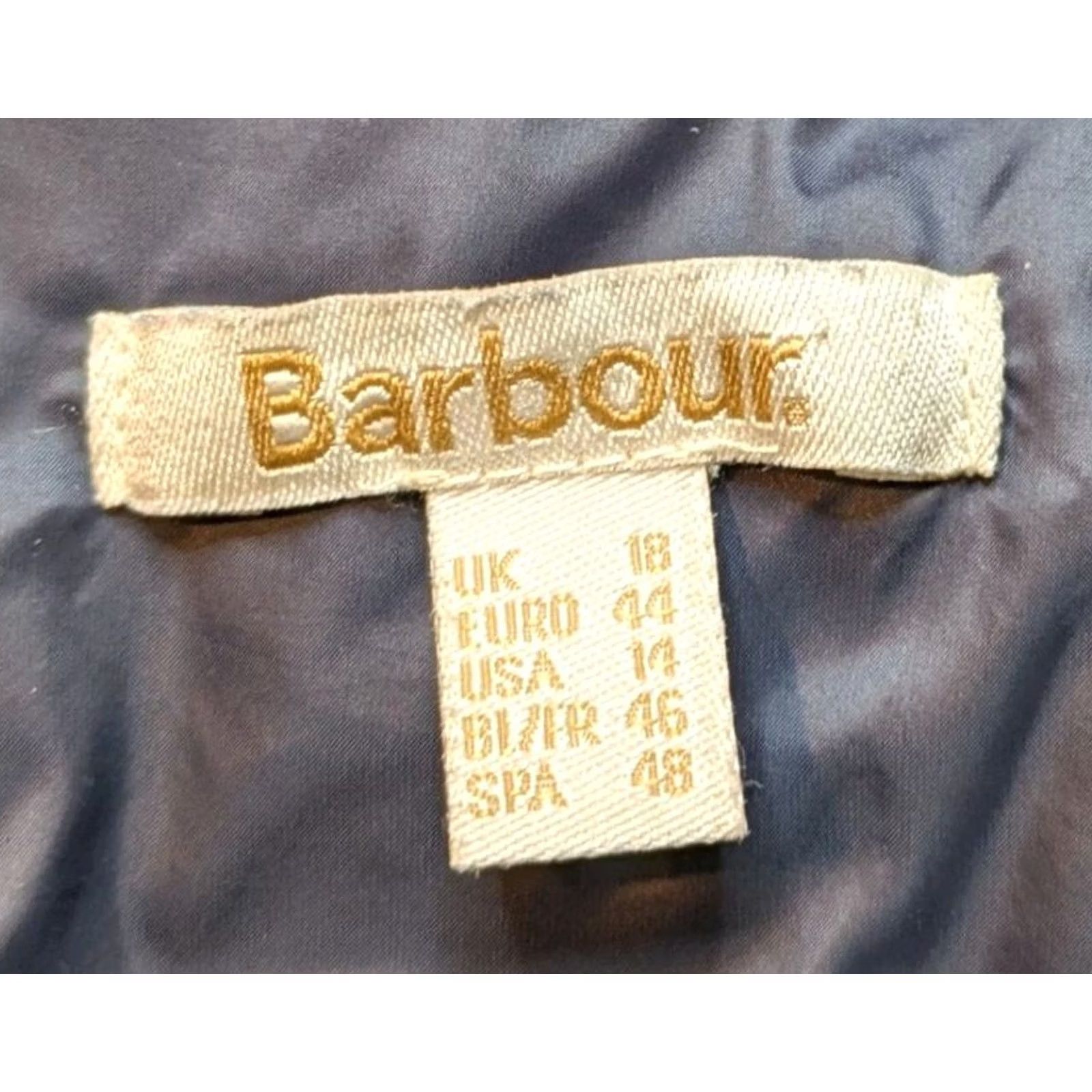 Barbour Barbour Hooded Insulated Puffer Jacket Full Zip Blue Women's XL Size XL / US 12-14 / IT 48-50 - 6 Thumbnail