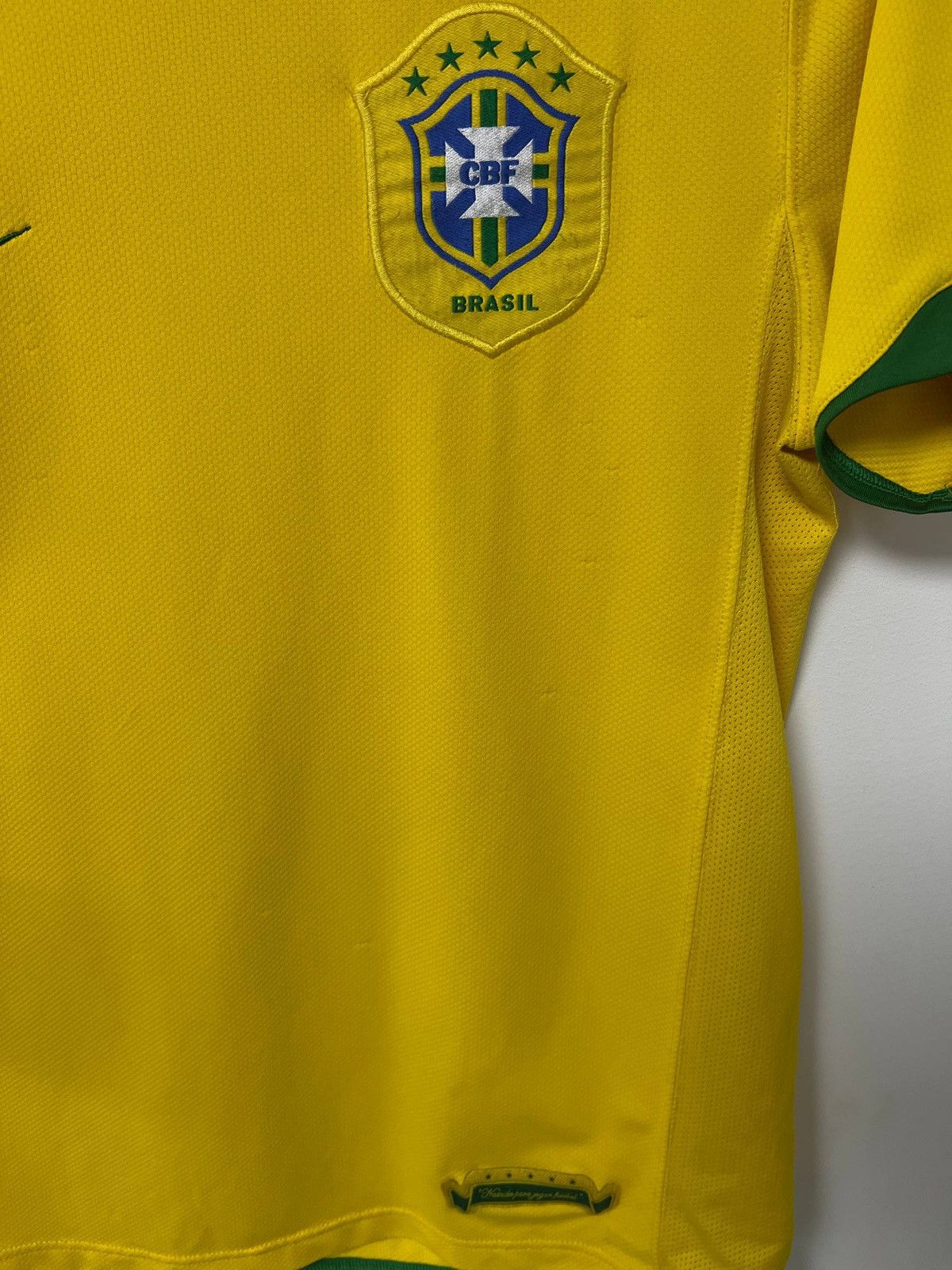 Nike Brazil World Cup 2006-2007 Football Shirt Brasil Nike S Size US S / EU 44-46 / 1 - 24 Thumbnail