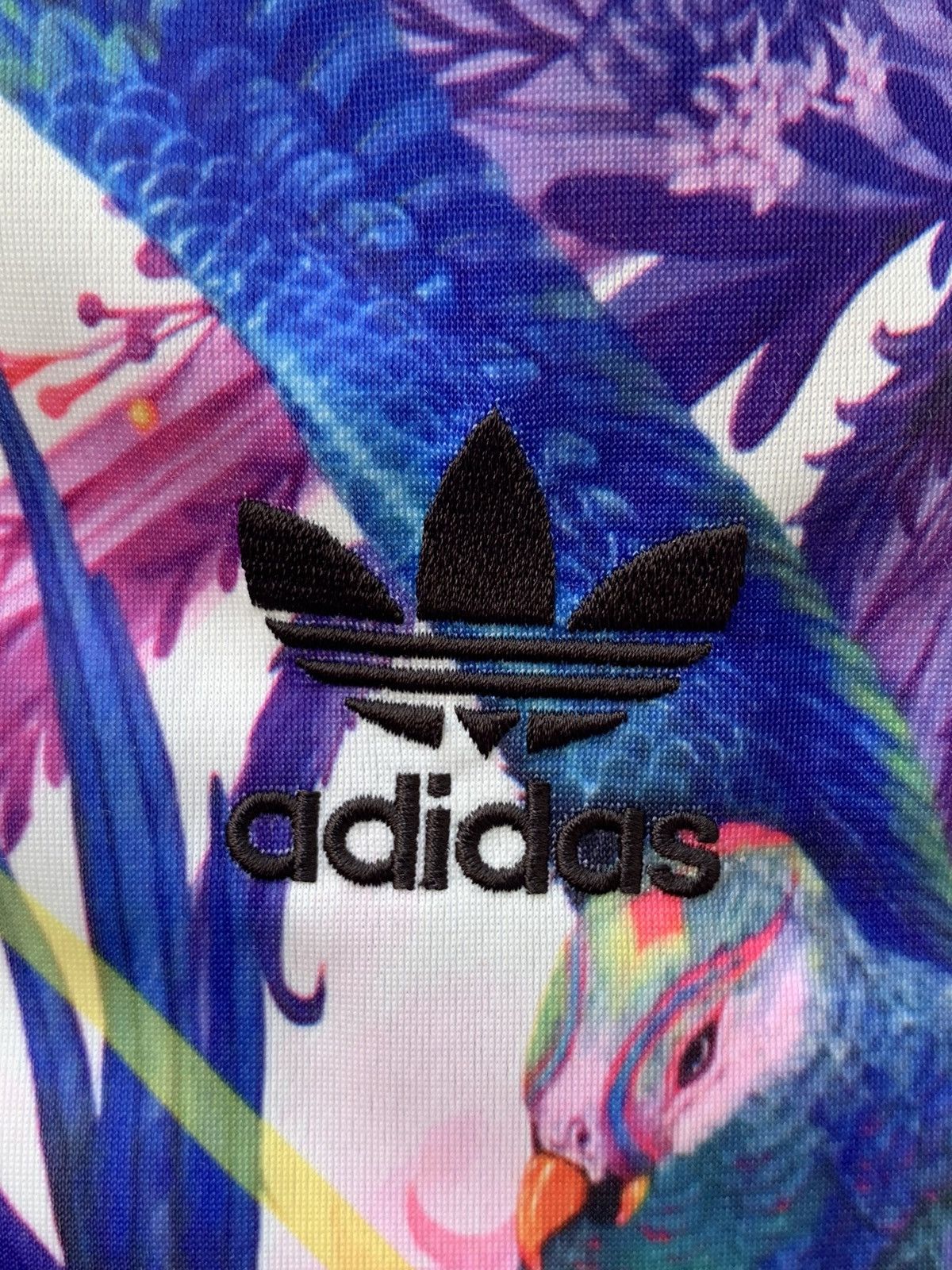 Adidas Adidas Floral Phoenix Full Print Track Jacket Size S / US 4 / IT 40 - 11 Thumbnail