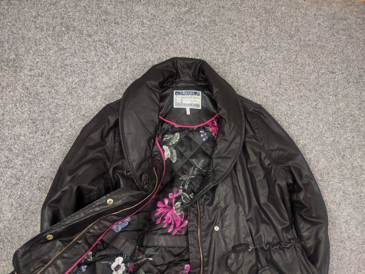 Vintage Joules swanson Design Wax Style Canvas Coat Parka Jacket Size XL / US 12-14 / IT 48-50 - 5 Thumbnail