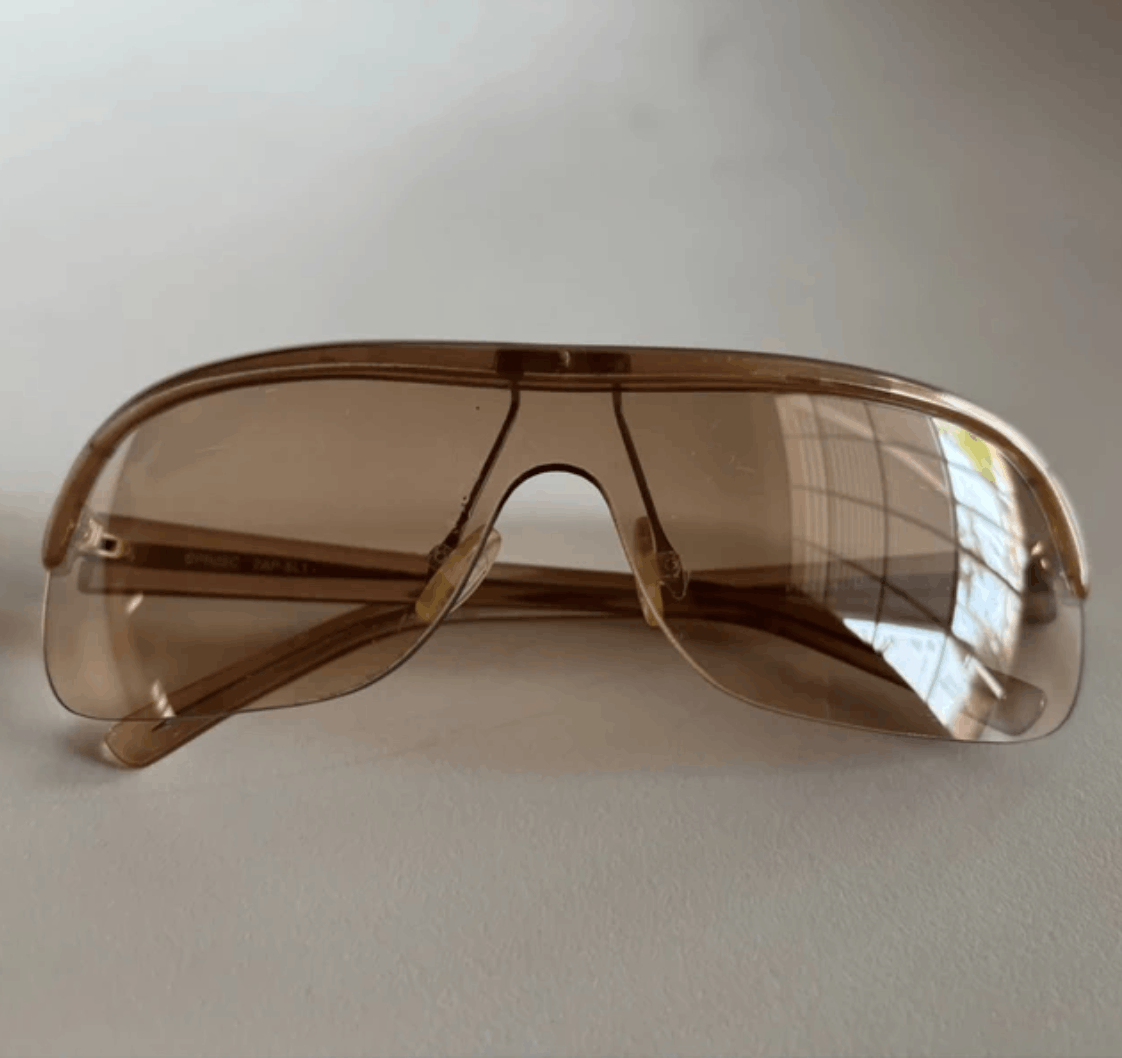 Prada PRADA Sunglasses SPR Sport Symbol Wrap Shield Mask RI875 Size ONE SIZE - 1 Thumbnail
