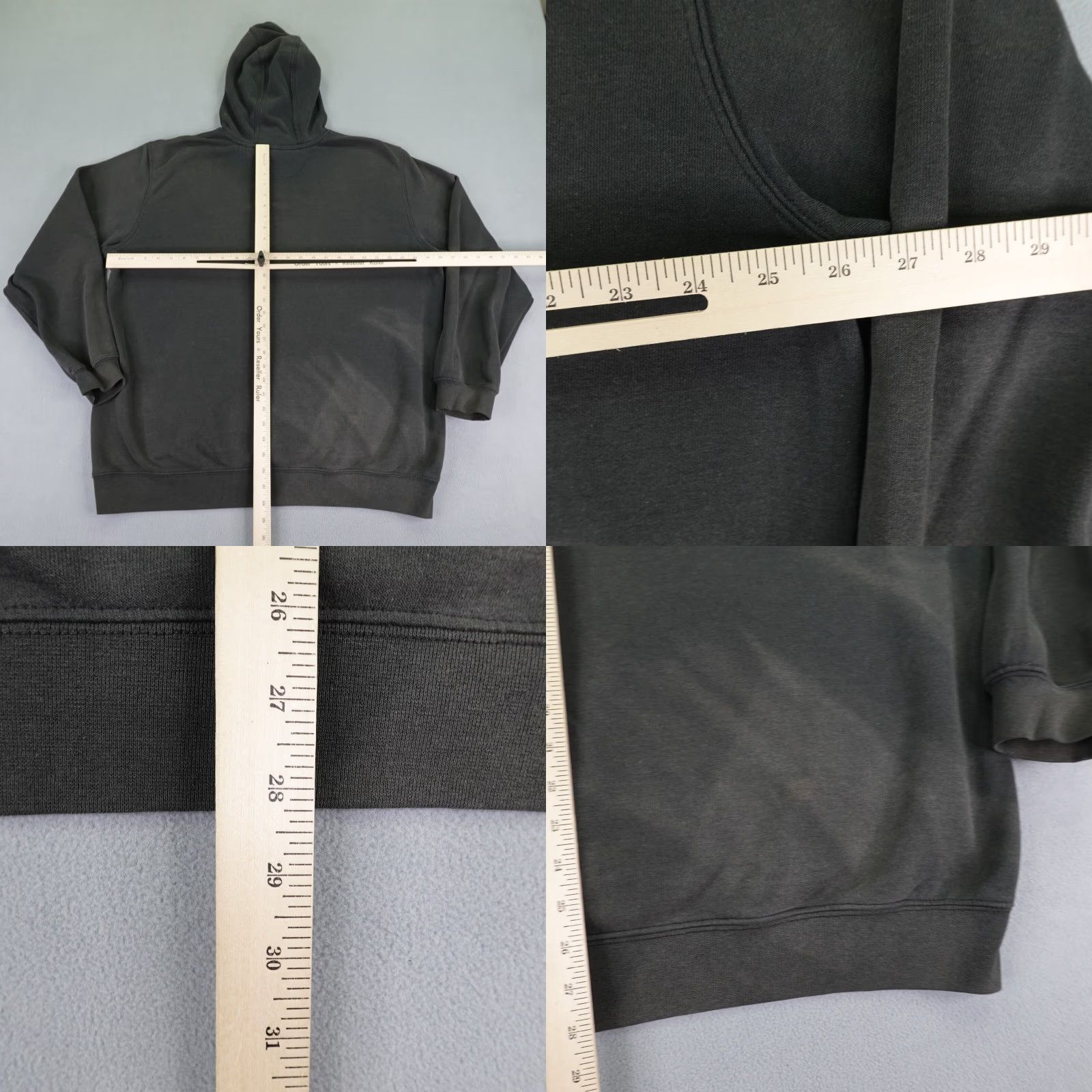 Carhartt VINTAGE Carhartt Hoodie Mens XL Black Original Fit Pullover Sweatshirt Logo Hooded Pockets Outdoor 90s Mens Size US XL / EU 56 / 4 - 8 Thumbnail