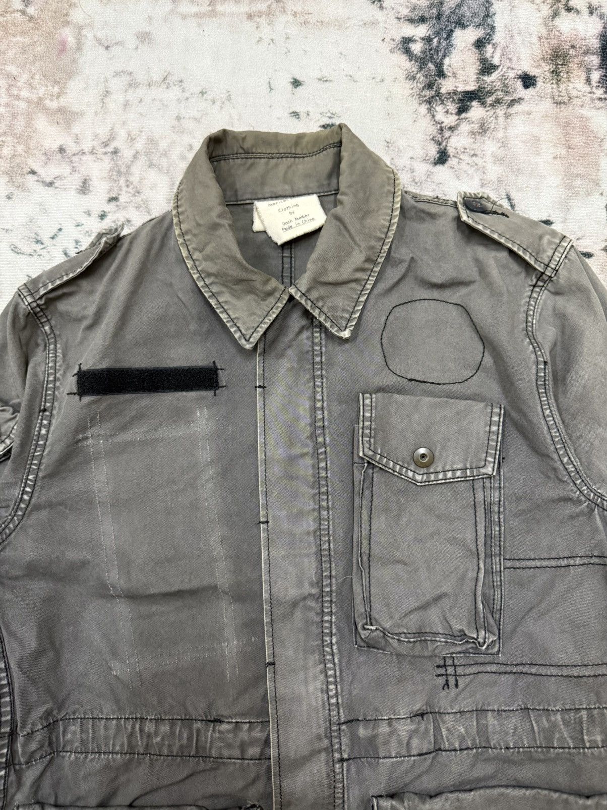 Japanese Brand × Vintage Back Number Sahsiko M65 Jacket Size US S / EU 44-46 / 1 - 6 Thumbnail