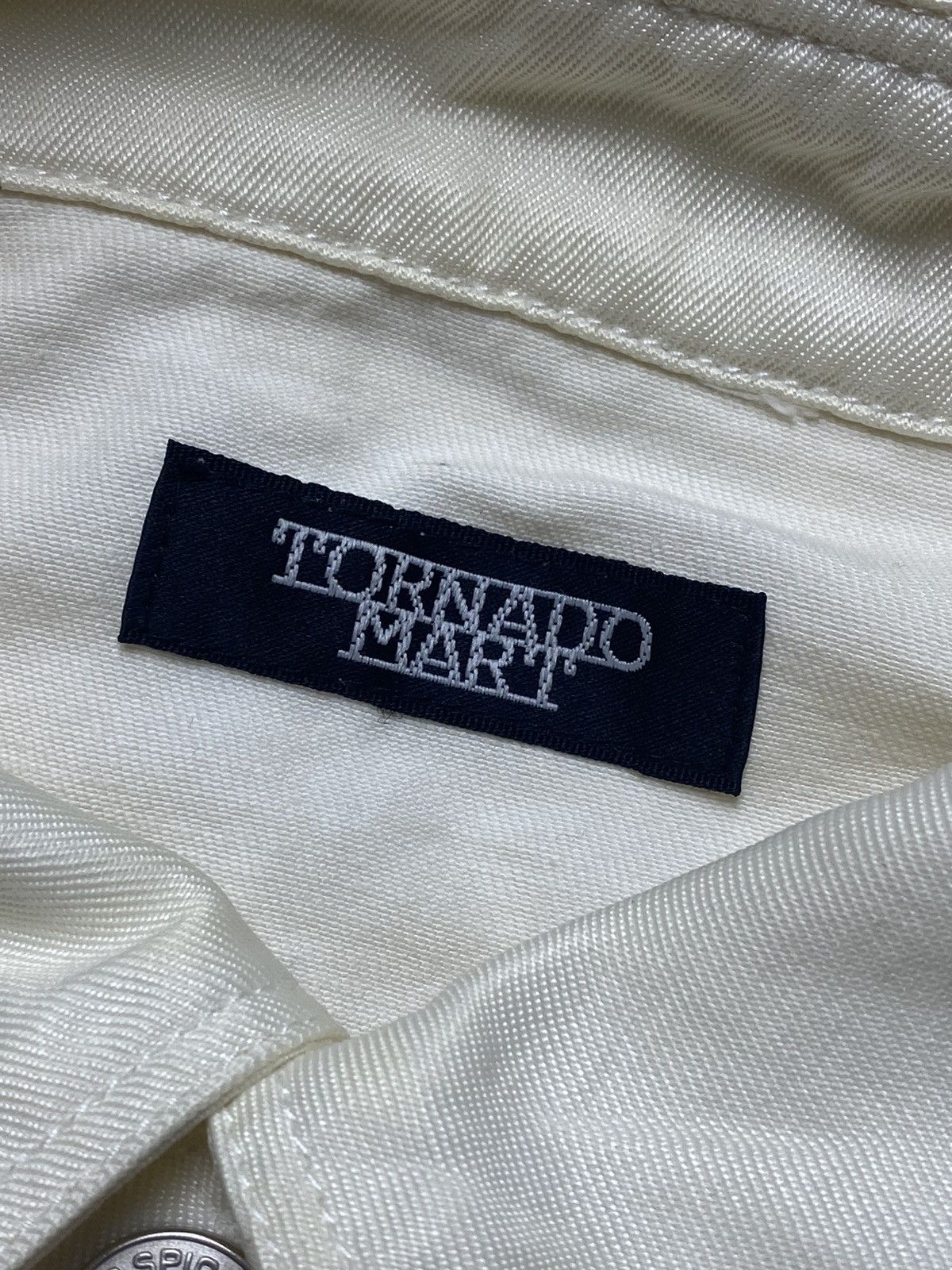 If Six Was Nine 2000s Tornado Mart - Work Denim Jacket Size US M / EU 48-50 / 2 - 12 Thumbnail