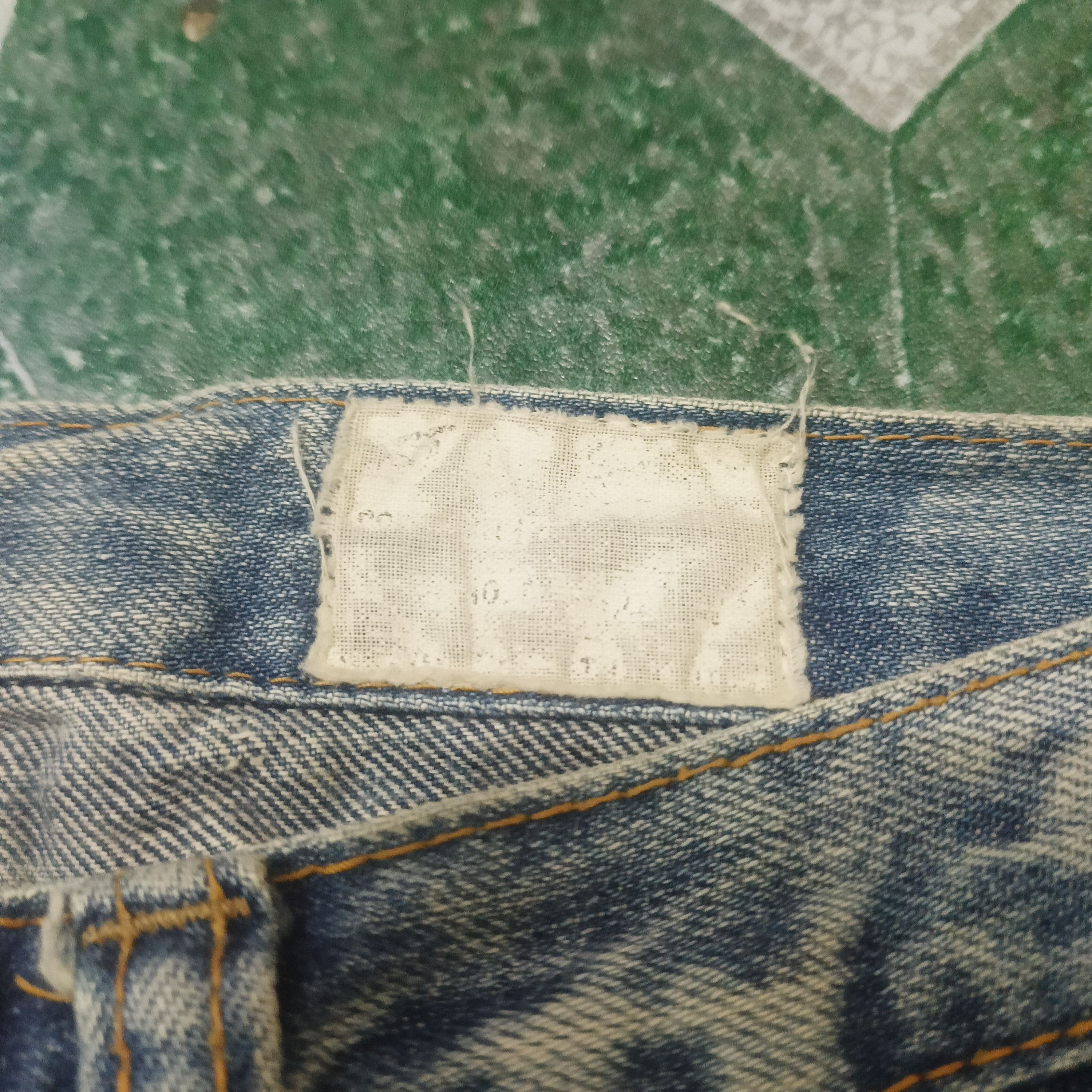 Ends Repair Rare Antgauge distressed denim patchwork design double waist Size US 28 / EU 44 - 8 Thumbnail