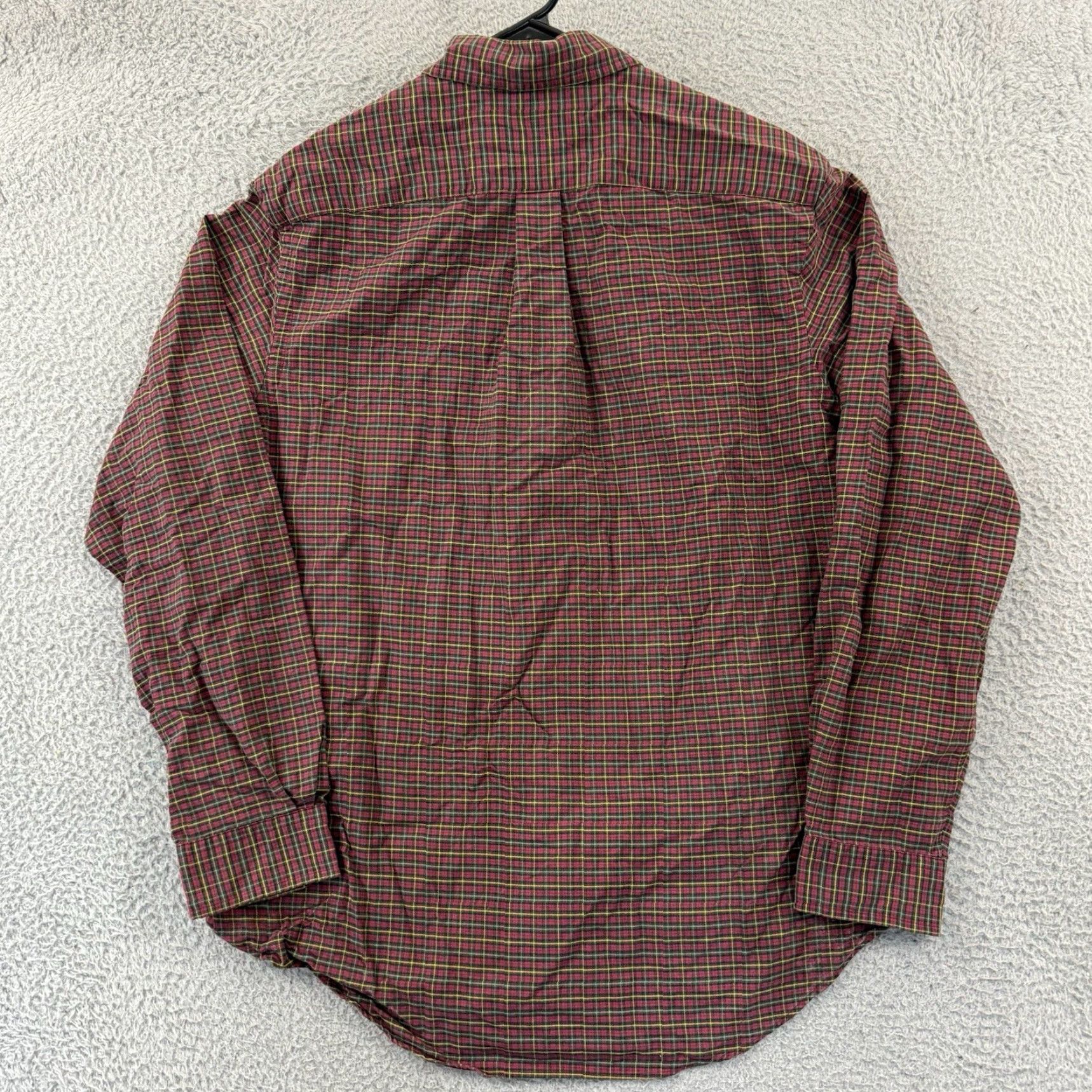 Polo Ralph Lauren Polo Ralph Lauren Shirt Mens Large Red Check Pony Long Sleeve Button Up Preppy Size US L / EU 52-54 / 3 - 7 Thumbnail