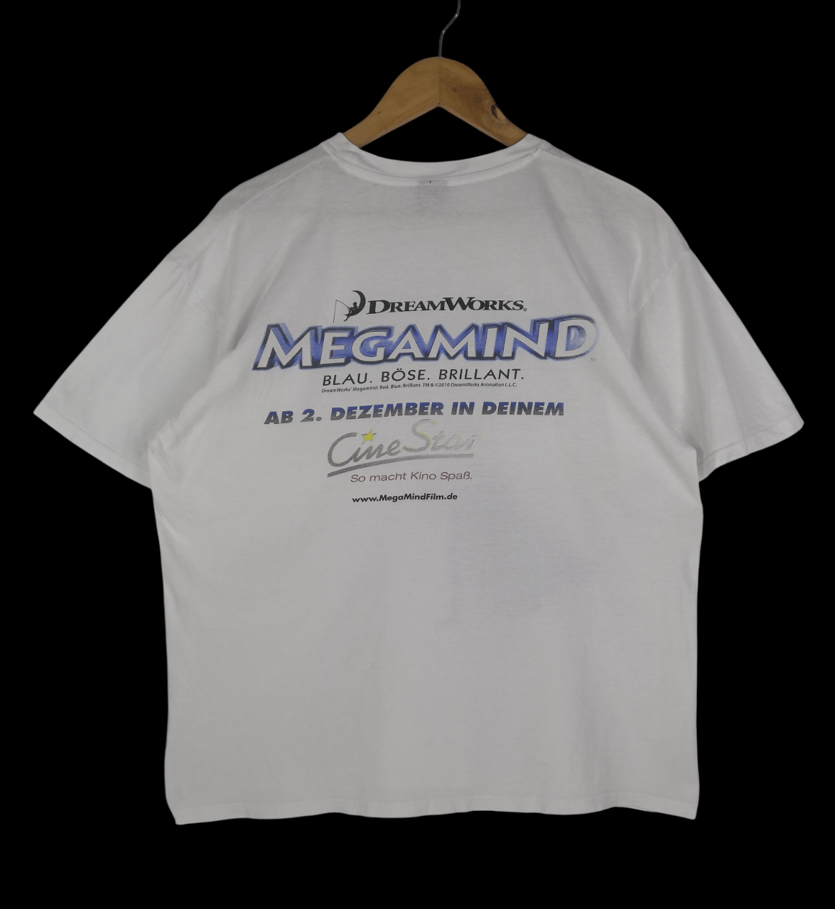 Vintage Vintage Megamind T-Shirt Movie Tee Dream Works Size US XL / EU 56 / 4 - 2 Thumbnail