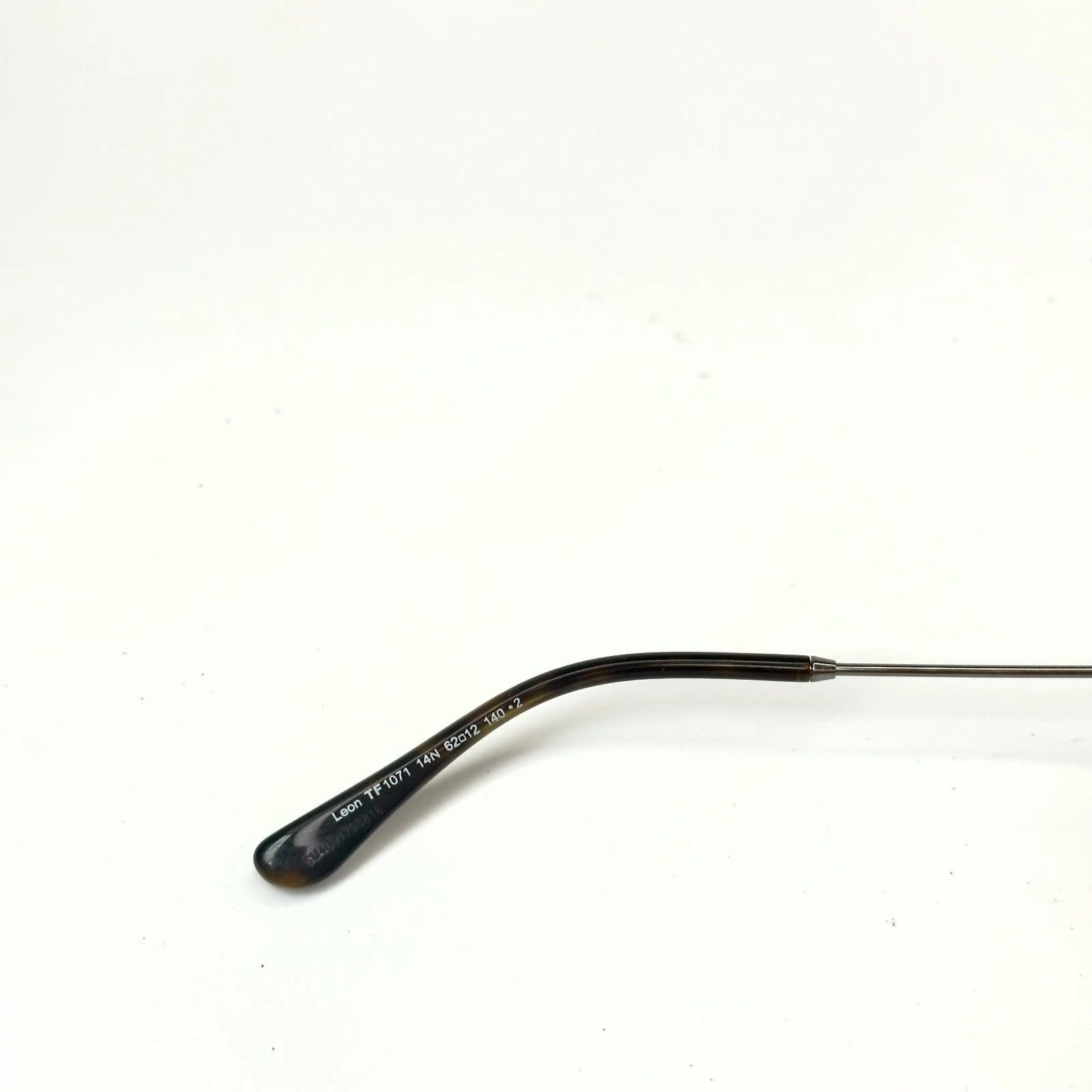Tom Ford TOM FORD LEON TF1071 14N Gray Green Metal Sunglasses 1071 Size ONE SIZE - 2 Thumbnail