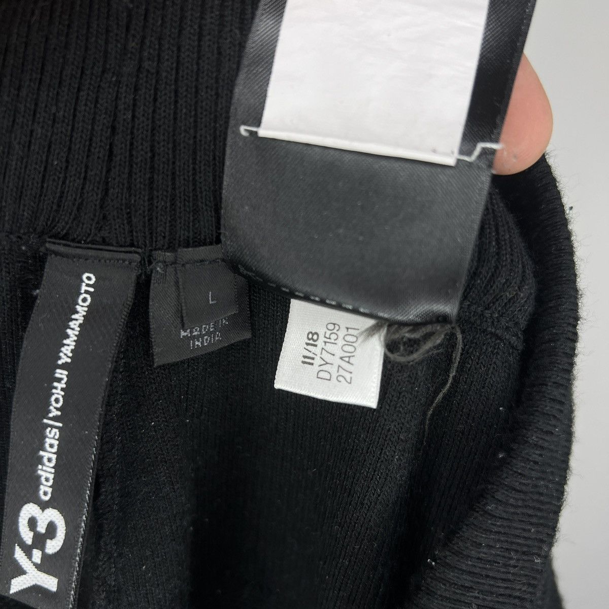 Adidas × Y-3 × Yohji Yamamoto Adidas Yohji Yamamoto Y-3 knitted track pants size L Size US 32 / EU 48 - 12 Thumbnail